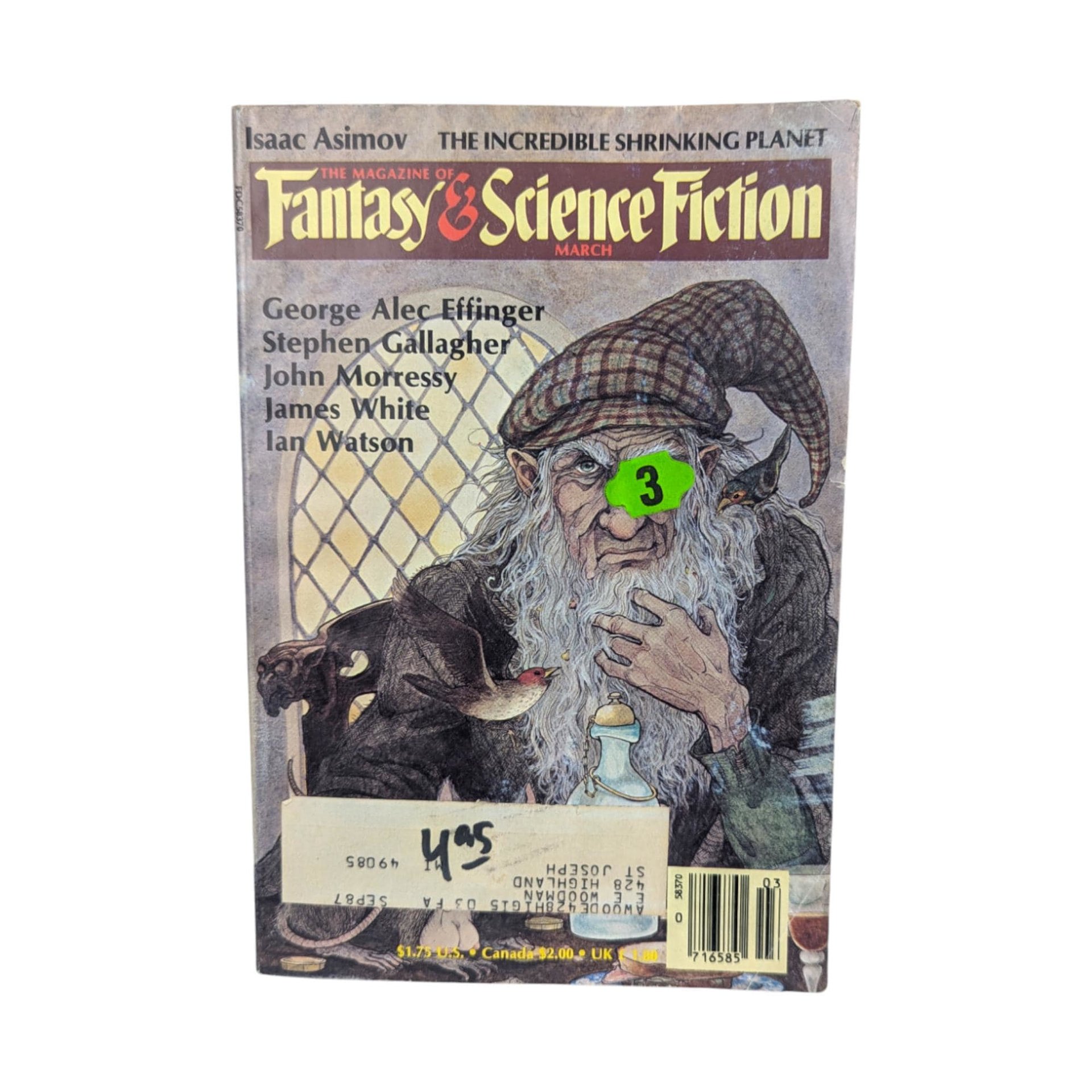 Vintage Sci-Fi Magazine: Your Choice of IF or F&SF Issues