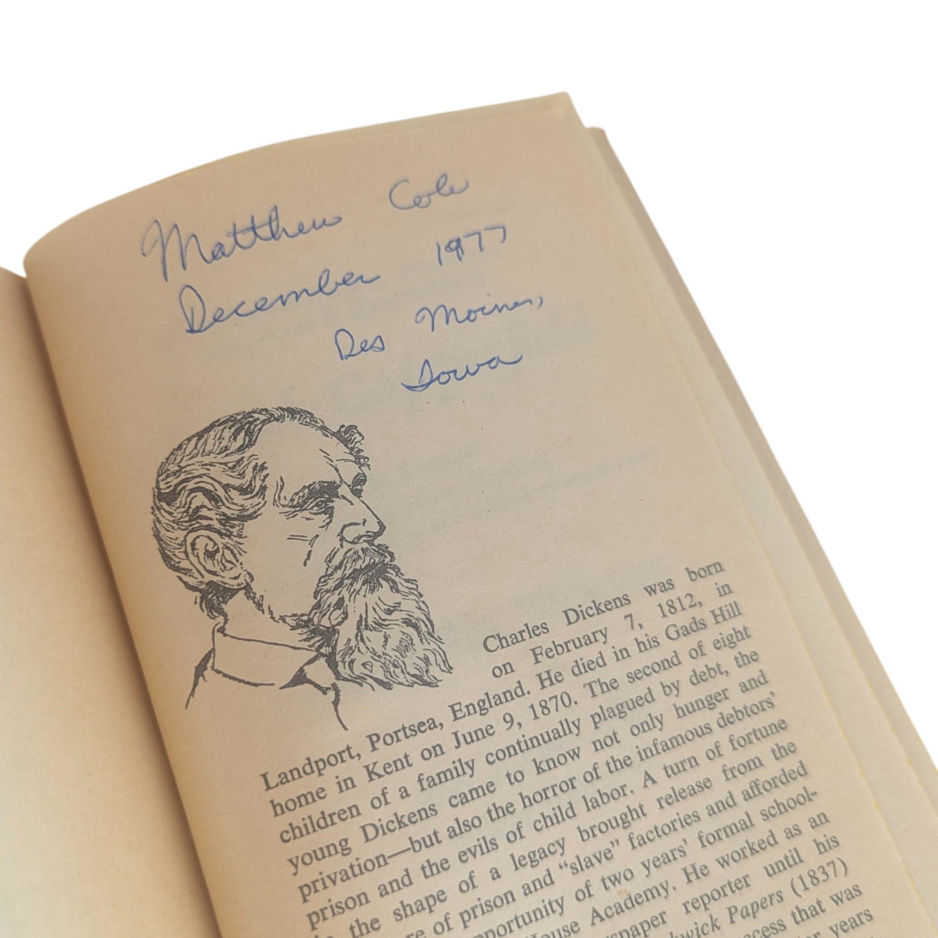 Vintage Charles Dickens Paperback: Your Choice Signet Classic Novel