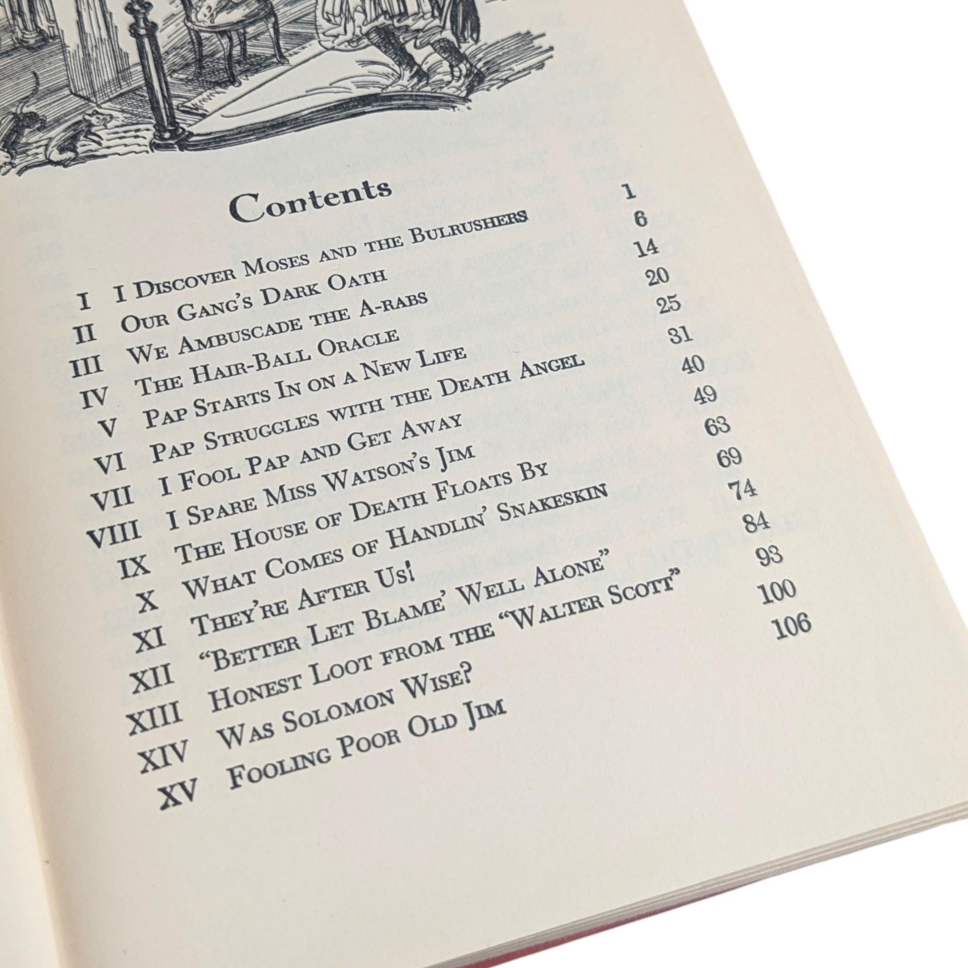 Vintage 1940s Tom Sawyer & Huckleberry Finn: Mark Twain Illustrated Book Set