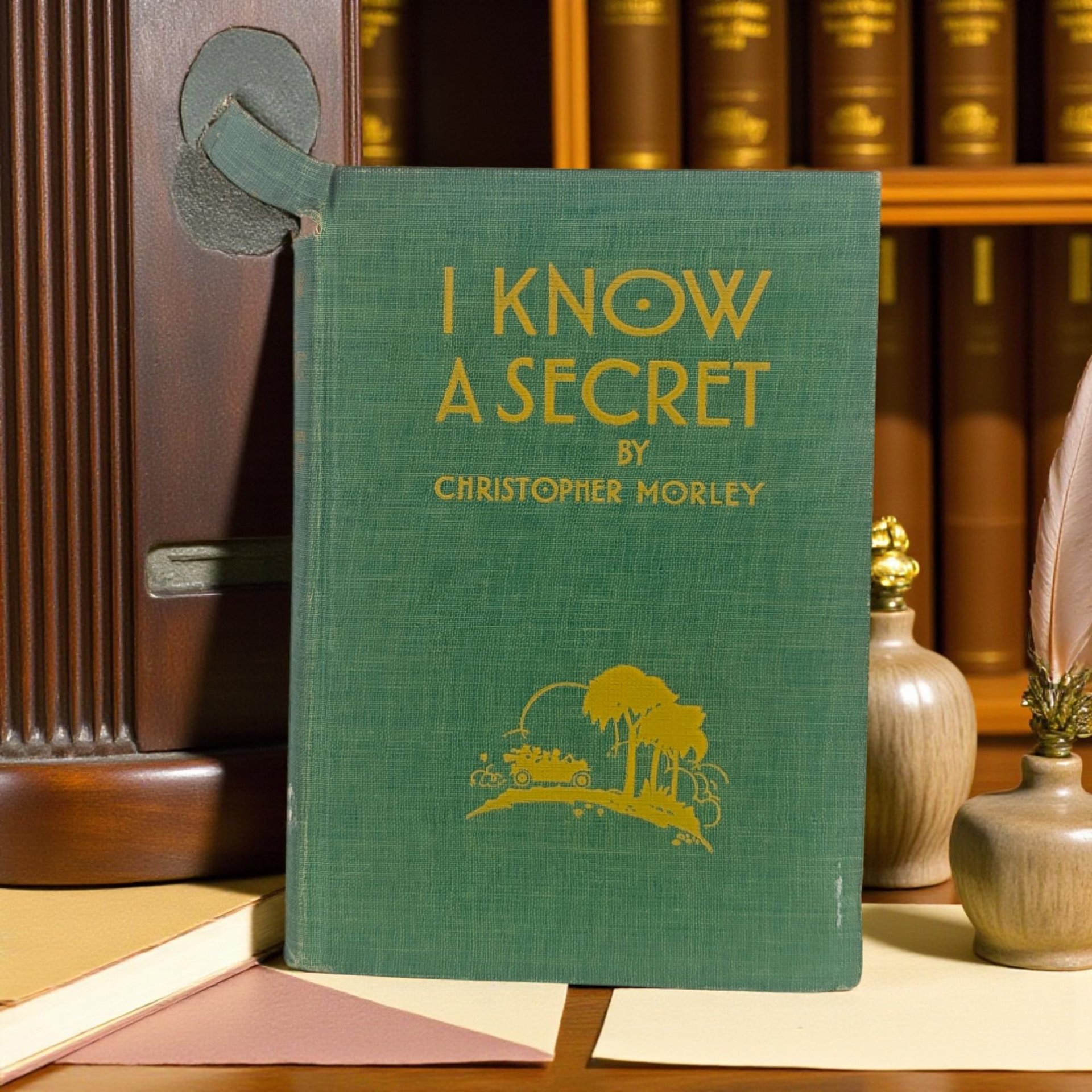 Vintage 1927 I Know a Secret Book: Christopher Morley Childrens Story