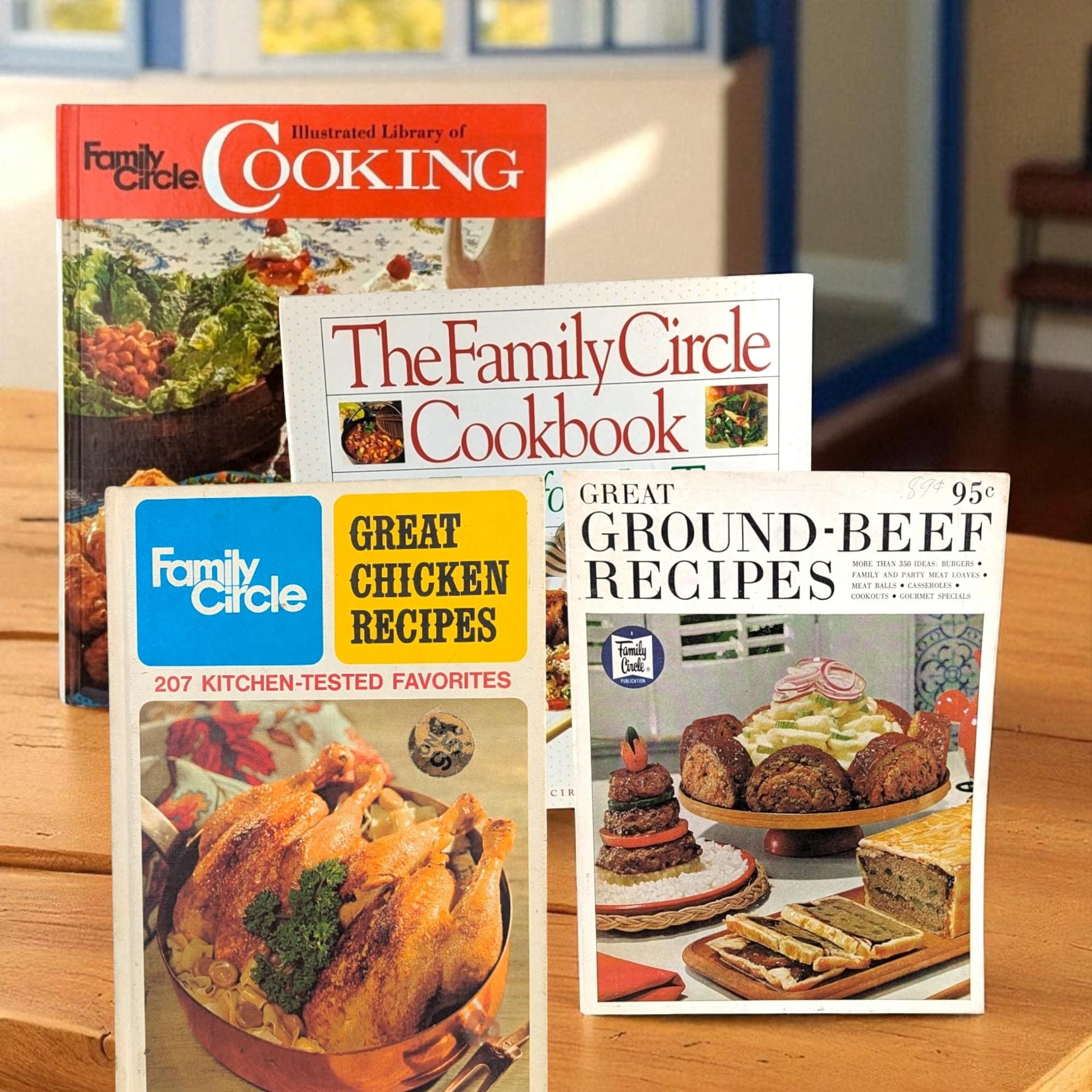 Vintage Family Circle Cookbooks: Your Choice of Titles