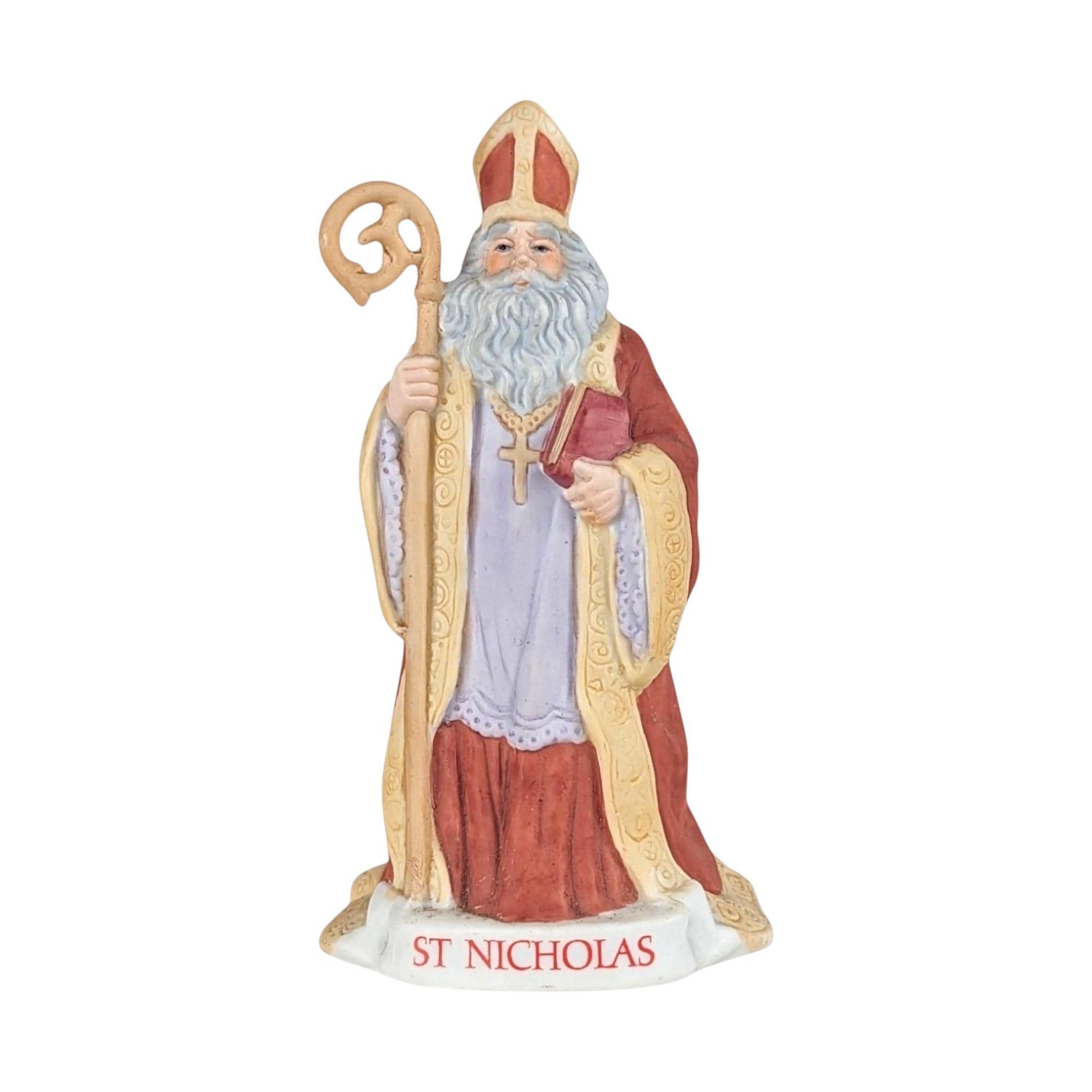 Vintage Santa Claus Ornament Your Choice: Enesco Silvestri St Nicholas Figure