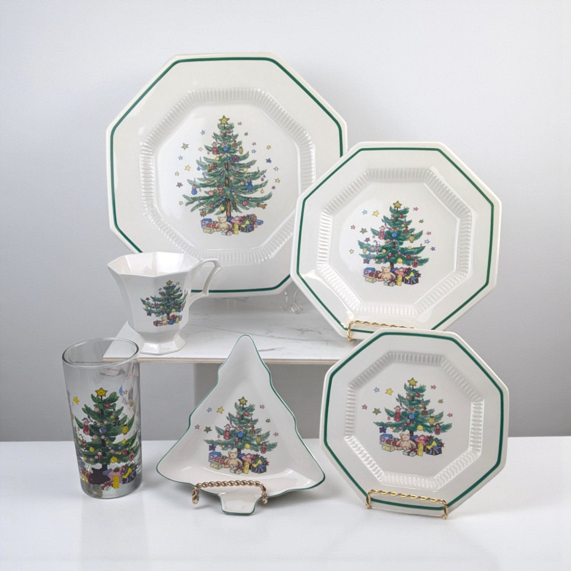 Vintage Nikko Christmas Dinnerware: Your Choice of Holiday Plates, Mugs, and Bowls
