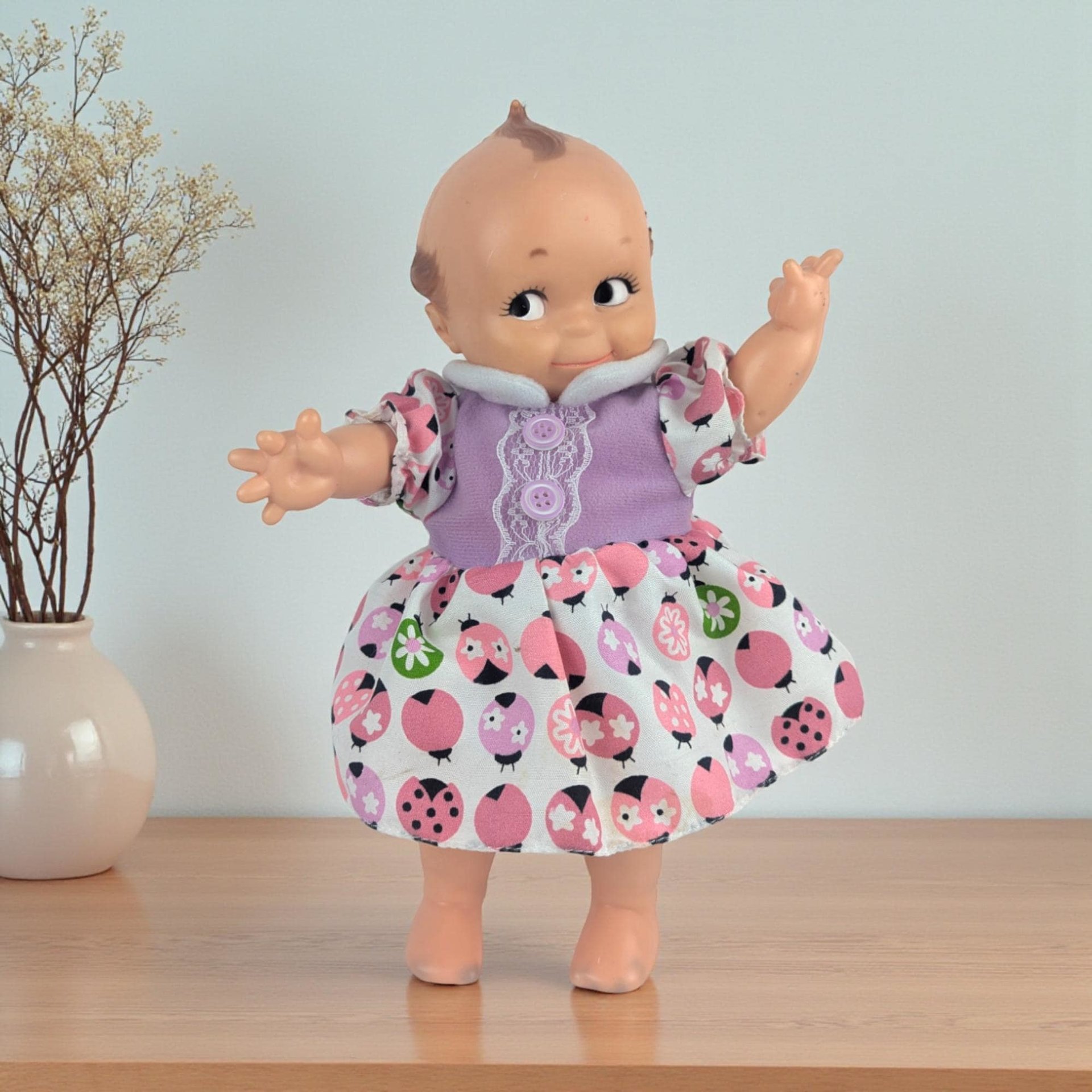 Vintage 1960s Kewpie Doll: Cameo by Rose O'Neill Vinyl Figure