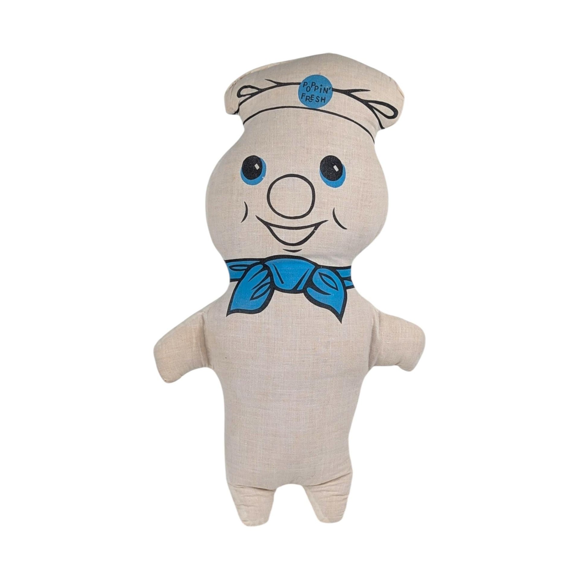 Vintage 1972 Pillsbury Doughboy Plush: Poppin' Fresh Mail-In Premium Toy