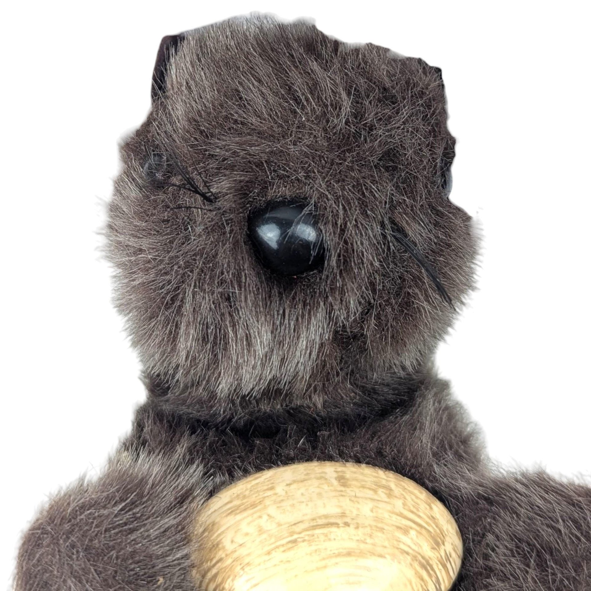 Vintage 1975 Dakin Pillow Pet Otter: Sea Otter Stuffed Animal with Clam