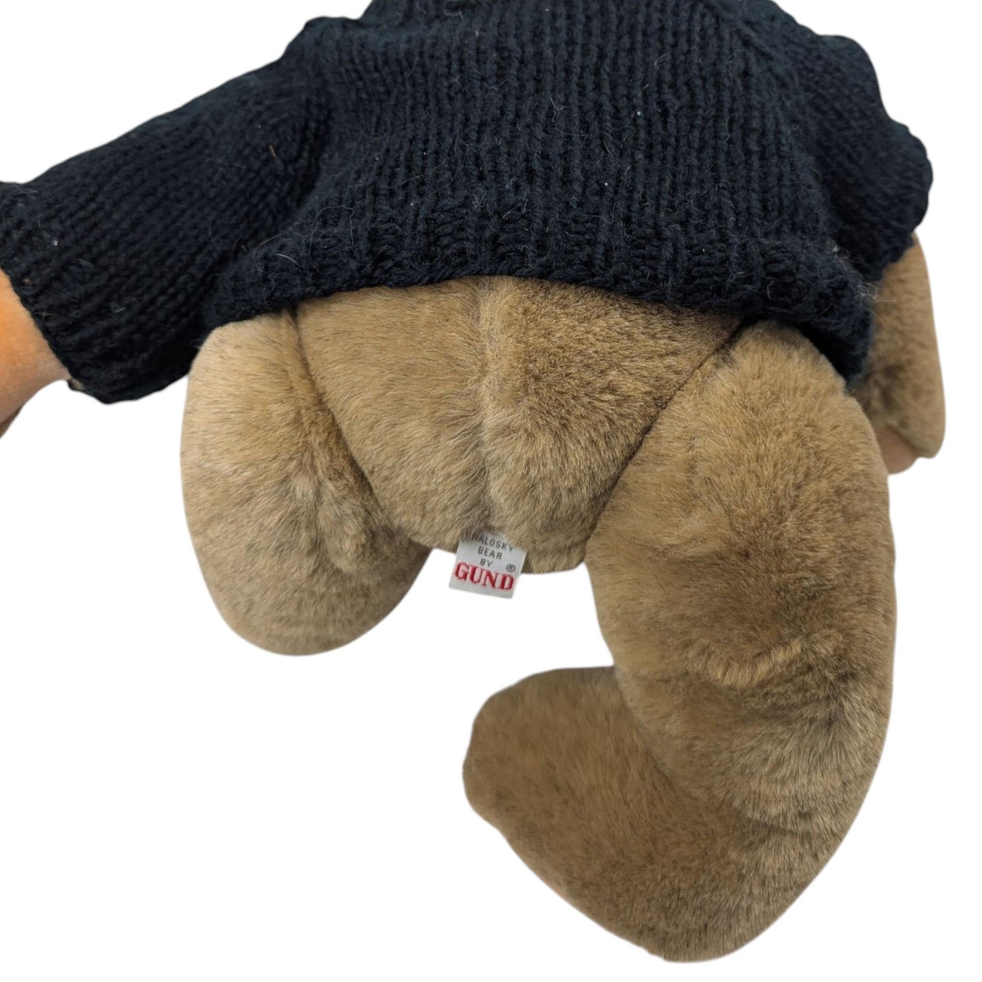 Vintage 1982 Bialosky Artist Bear: Gund Teddy with French Beret & Sweater