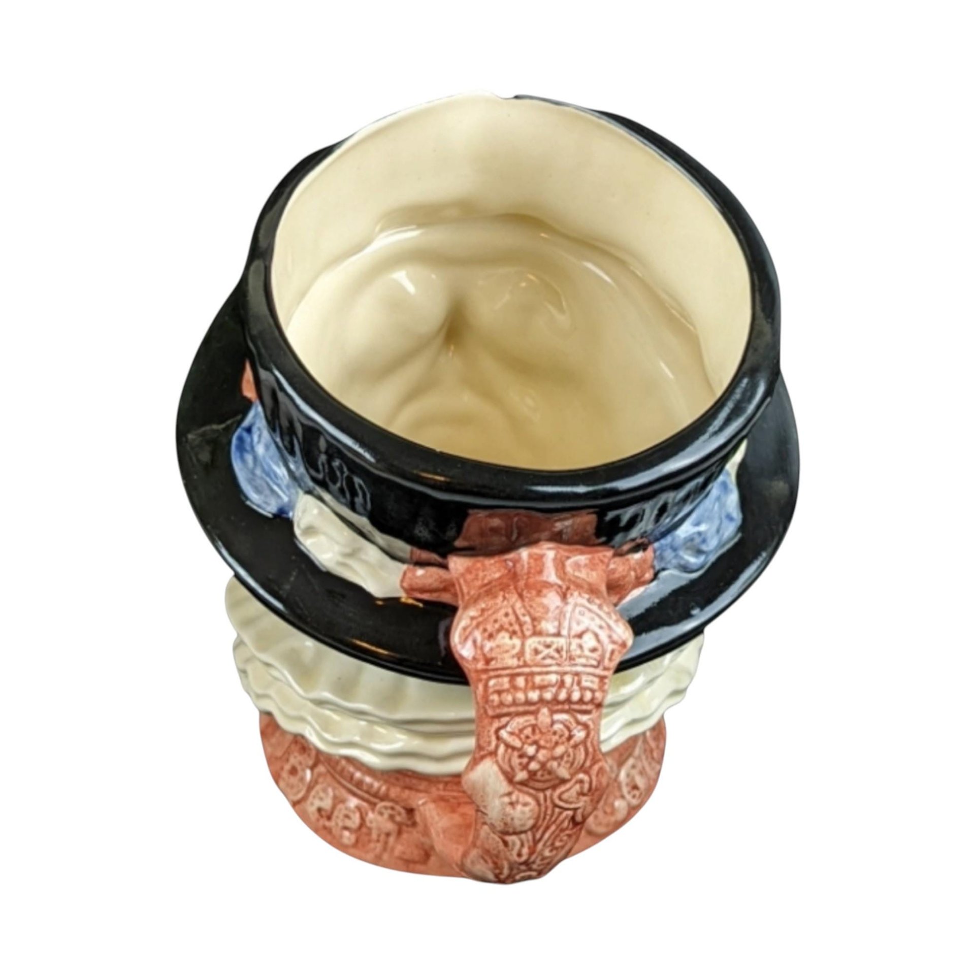 Vintage Royal Doulton Beefeater Toby Jug: Large Character Mug D6206 Collectible