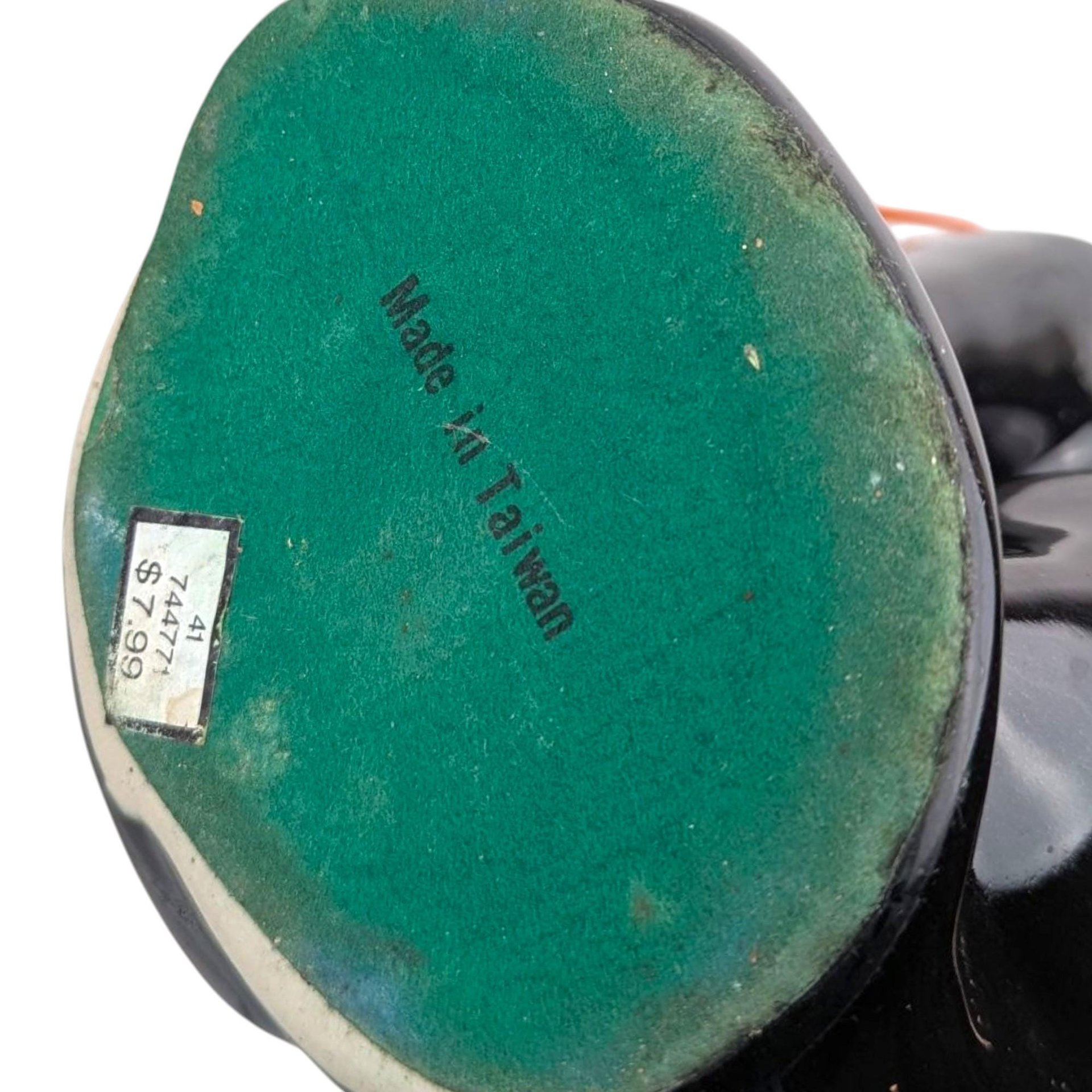 Vintage 1980s Black Cat Figurines: Set of 2 Ceramic Halloween Decor