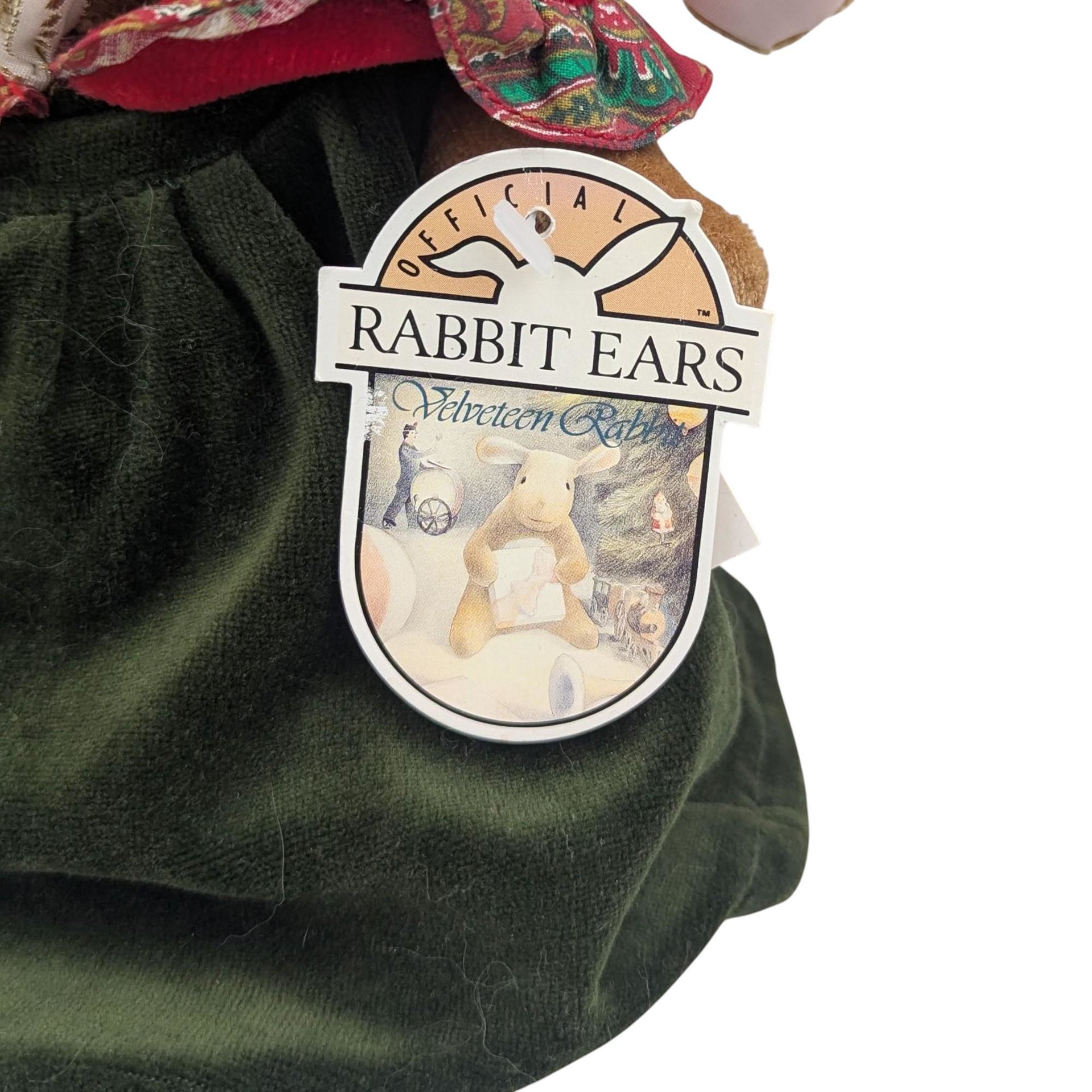 Vintage 1985 Velveteen Rabbit Plush: Rabbit Ears Storybook Classics Toy