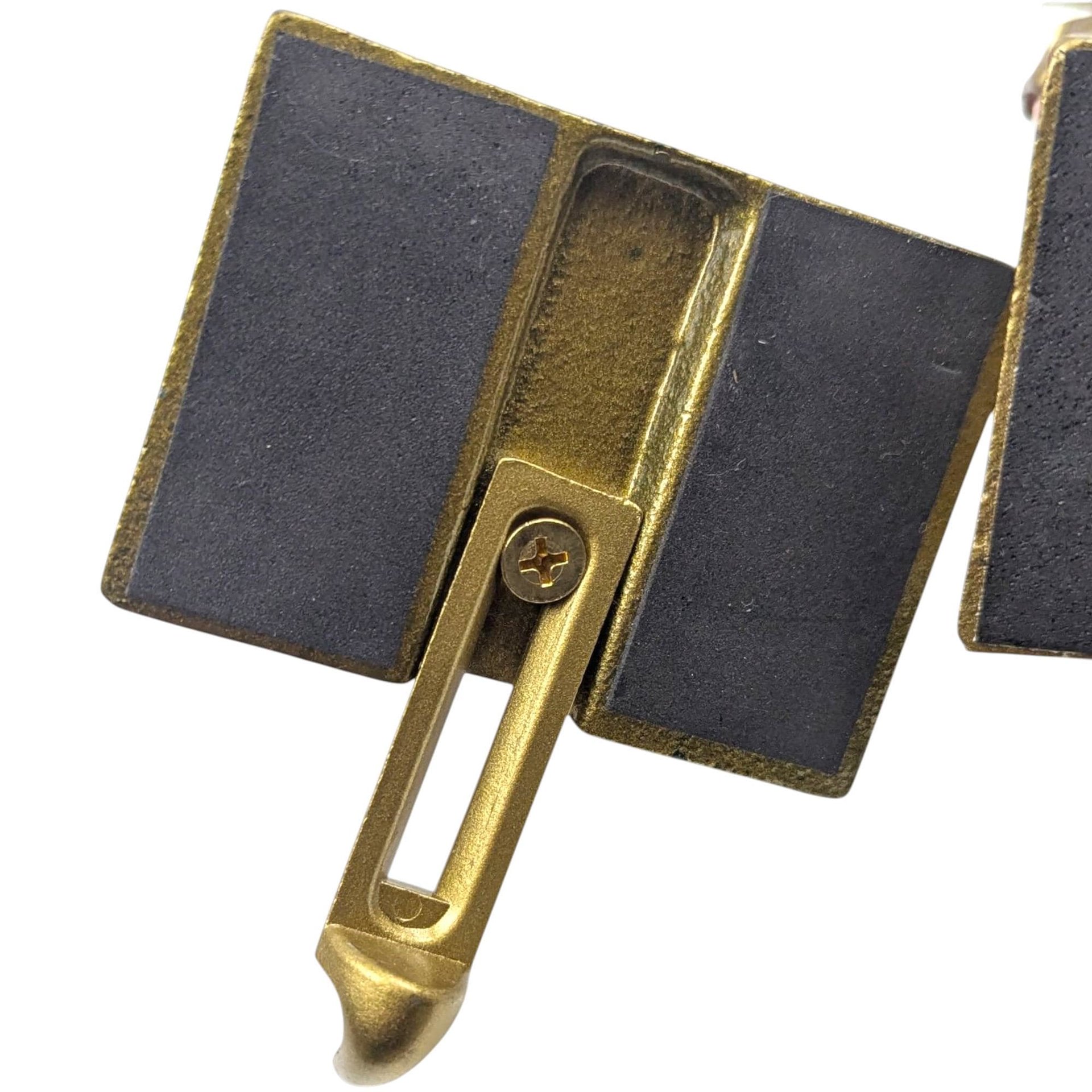 Vintage Angel Stocking Holders: Set of Two Christmas Mantle Hangers