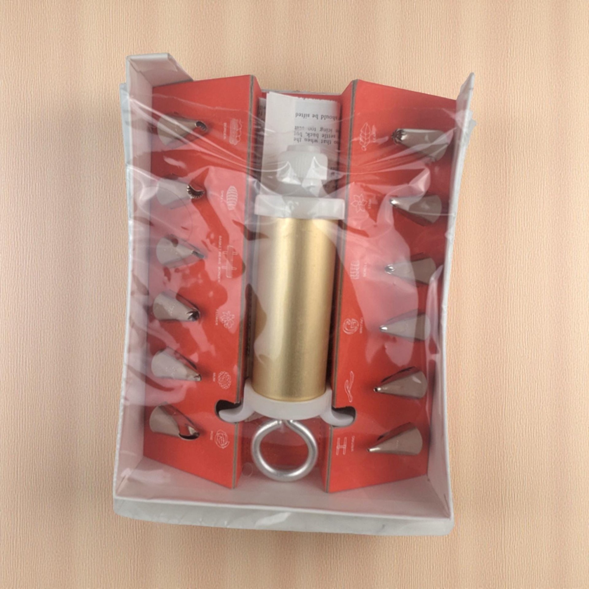 Vintage Ateco Cake Decorating Set: Pastry Syringe and Icing Tip Kit, Baking Tools