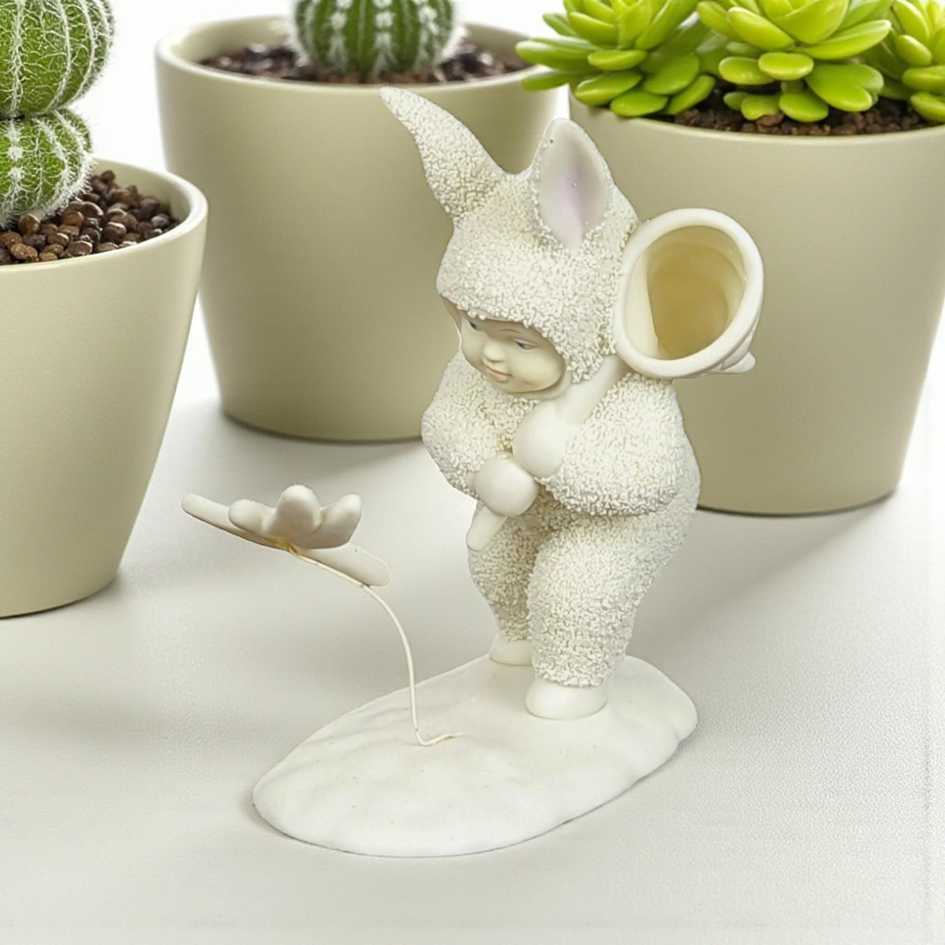 Vintage Dept 56 Snowbunnies Figurine Choice: Spring Easter Decor Collection