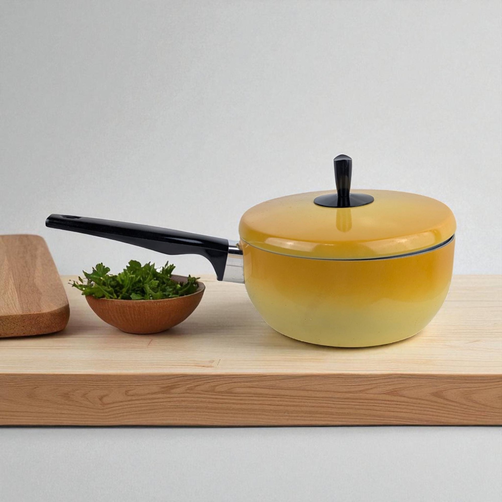 Vintage Bounty Harvest Gold Sauce Pan: Wear-Ever YOUR CHOICE of Size