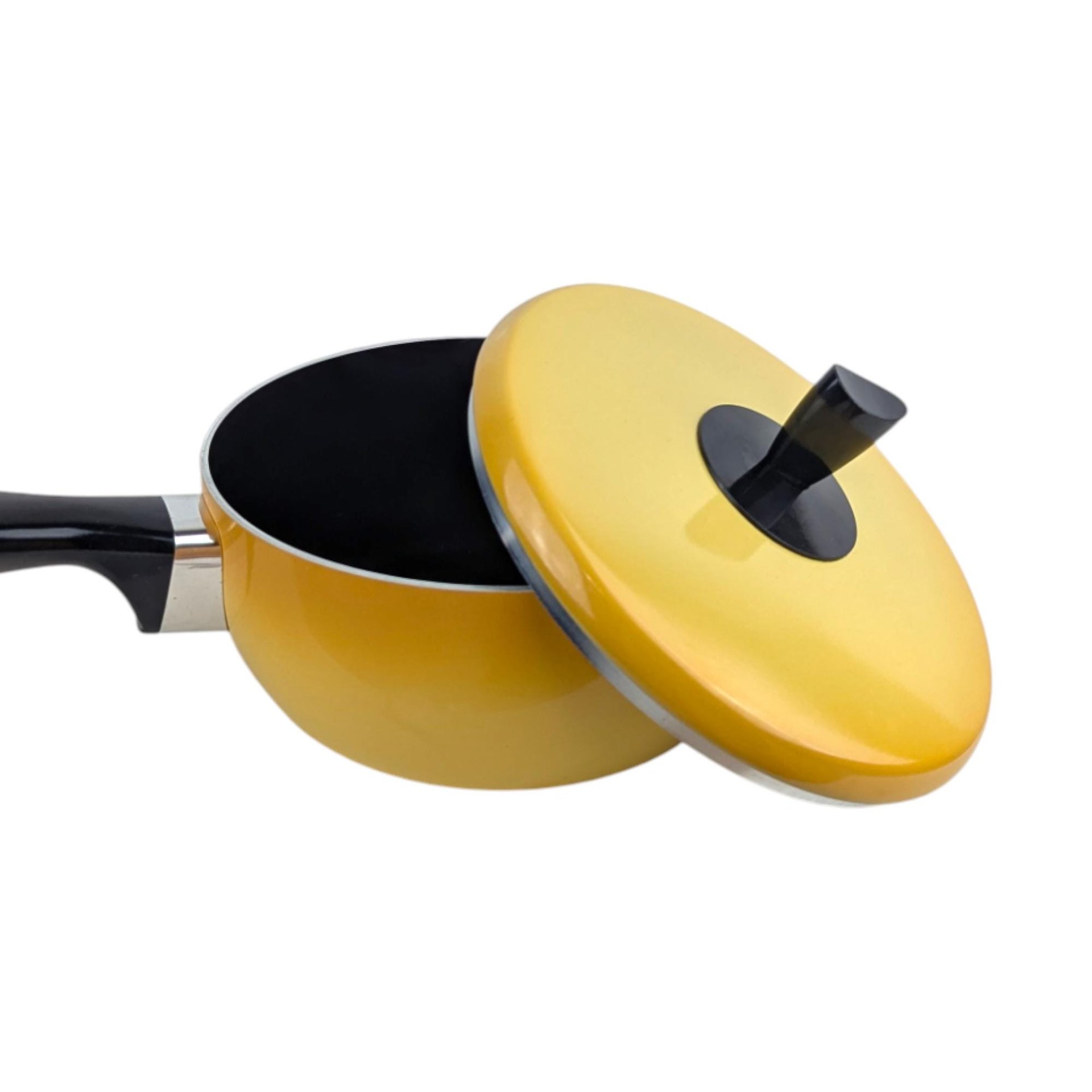 Vintage Bounty Harvest Gold Sauce Pan: Wear-Ever YOUR CHOICE of Size