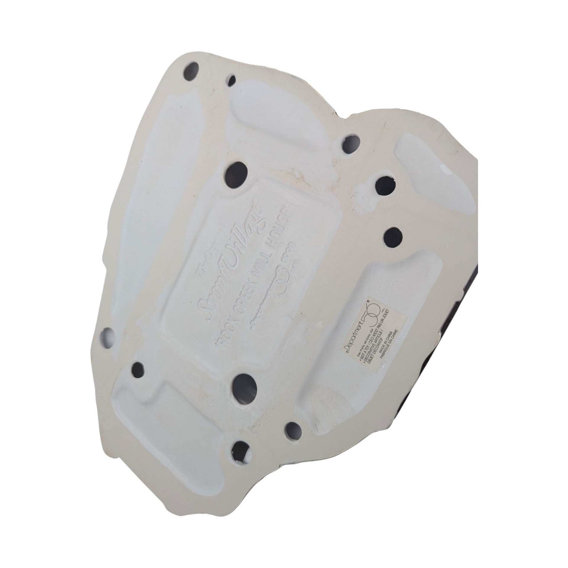 1999 Rock Creek Mill House: Dept 56 Snow Village Christmas Building