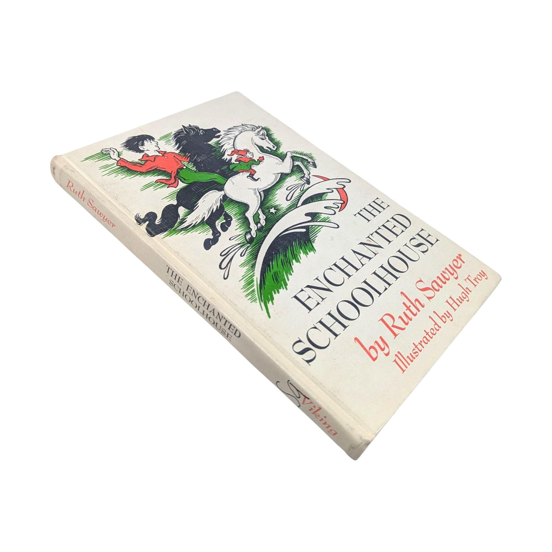 Vintage 1956 Ruth Sawyer Book: The Enchanted Schoolhouse, Irish Folklore Fantasy Novel