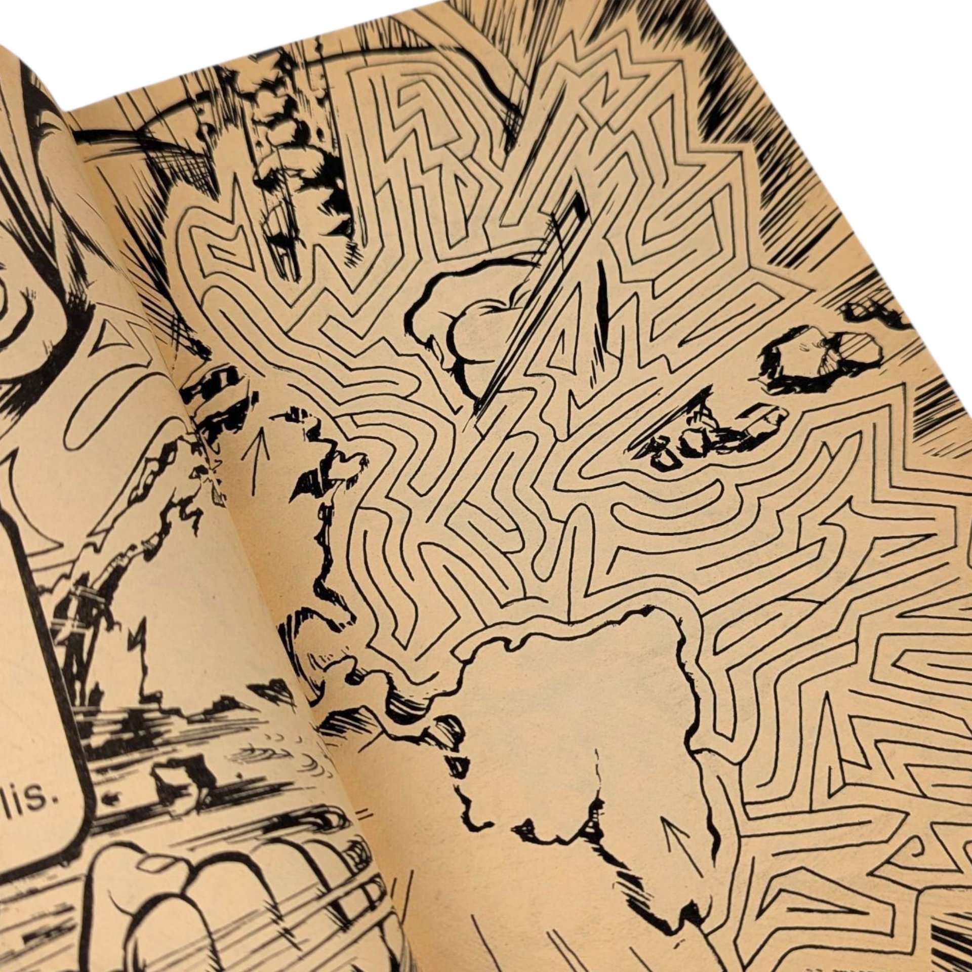 Vintage 1978 Superman Puzzle Book: DC Comics Maze Challenge, Unused Activity Book