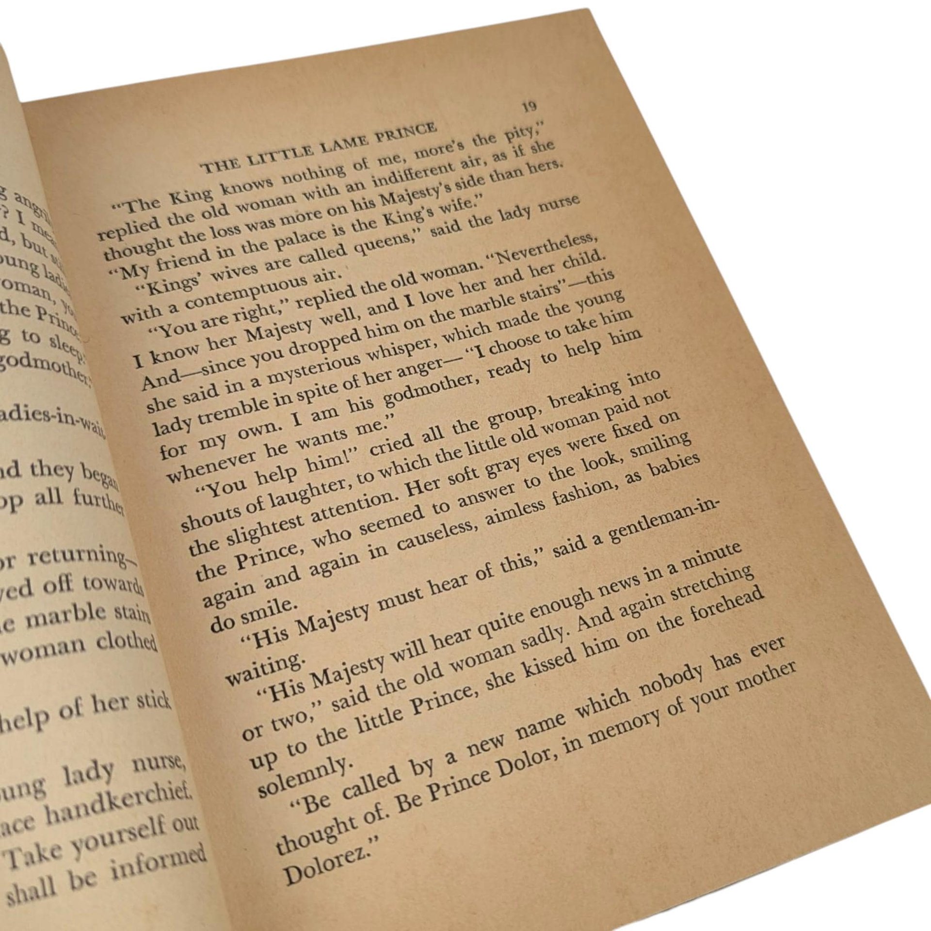 Vintage 1964 The Little Lame Prince: Classic Fairy Tale by Miss Mulock, Hardcover Novel