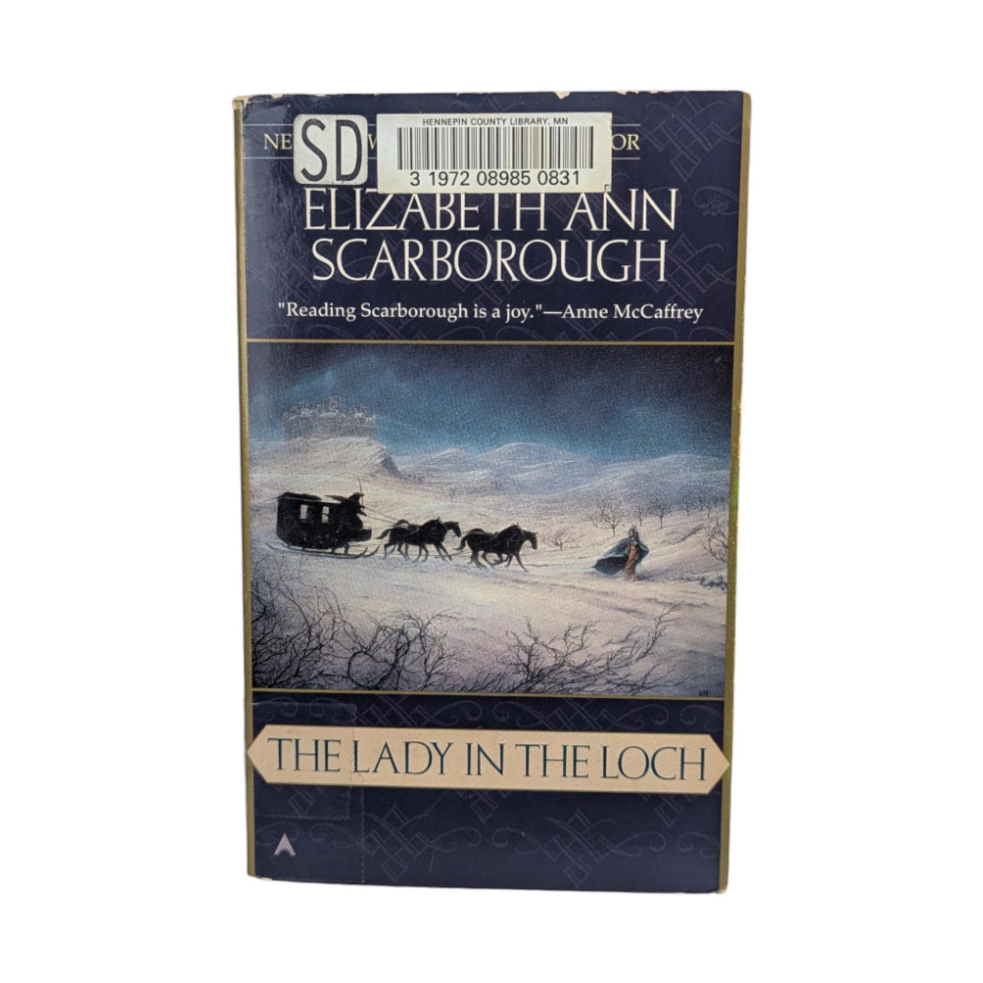 Vintage Sci-Fi Fantasy Book Lot: Set of 9 Ex-Library Paperbacks