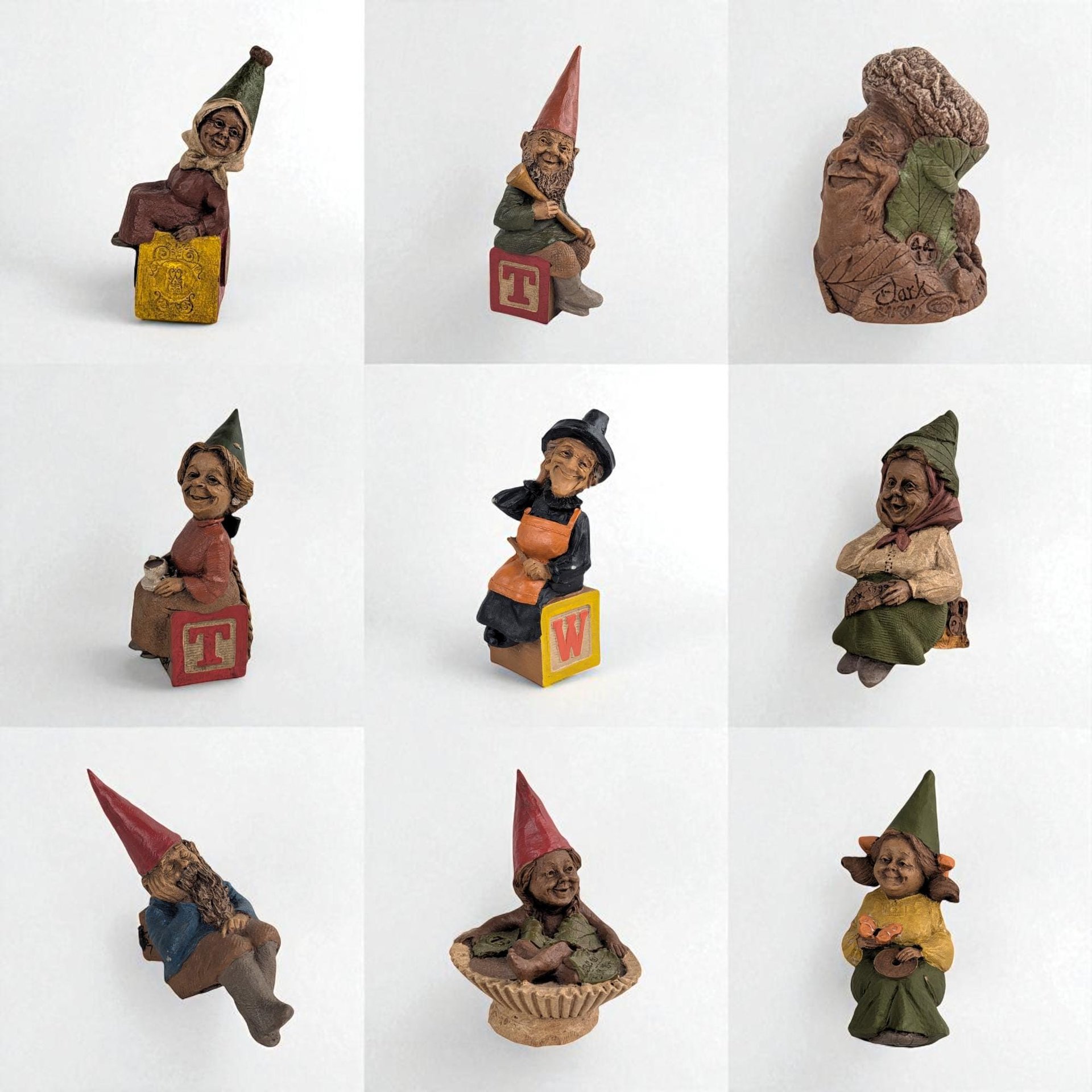 Your Choice Vintage Tom Clark Gnome Figurine: Cairn Studio Collectible