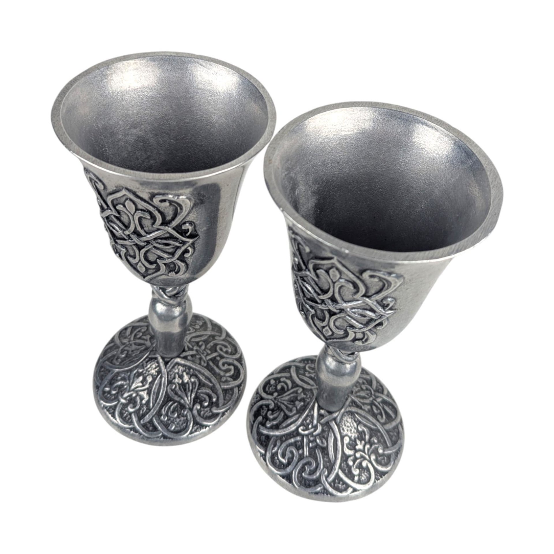 Vintage 1996 Carson Pewter: YOUR CHOICE of Forevermore Pitcher, Candelabra, or Goblet Pair