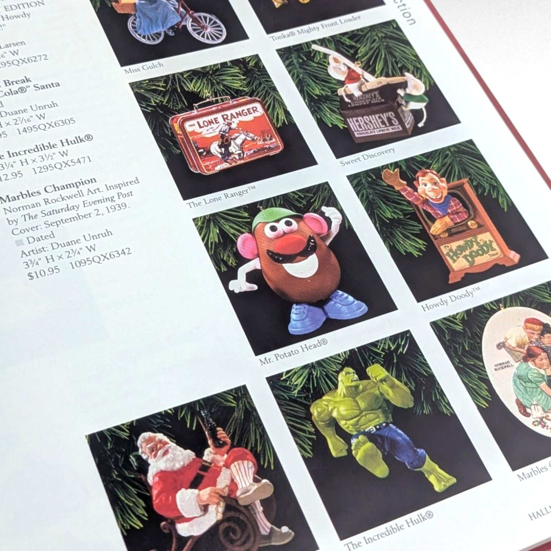 Hallmark Keepsake Ornaments Collector's Guide 1973-1993, 1994-1998, Your Choice