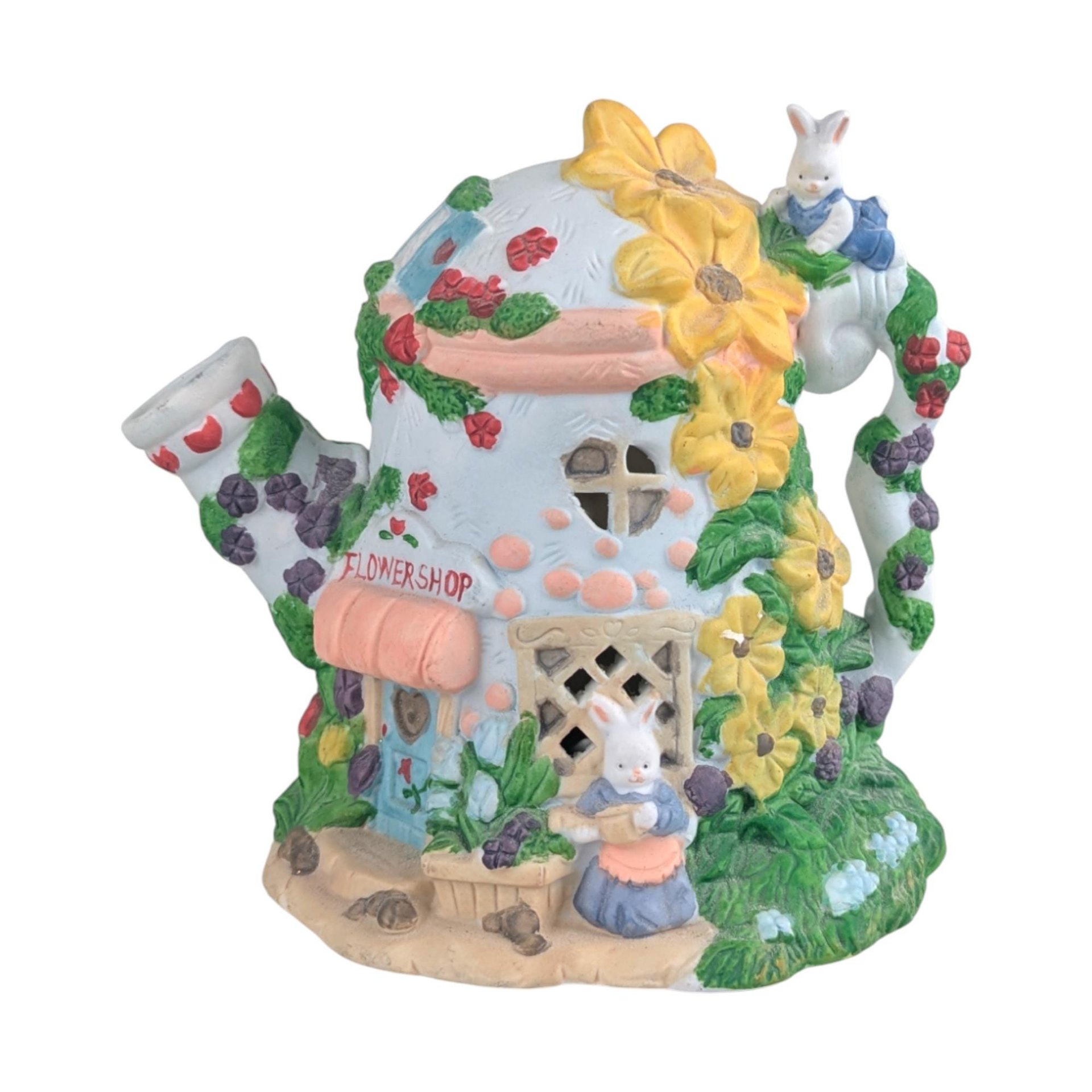 Vintage Ceramic Easter Village Building: Hoppy Hollow Decor, Your Choice