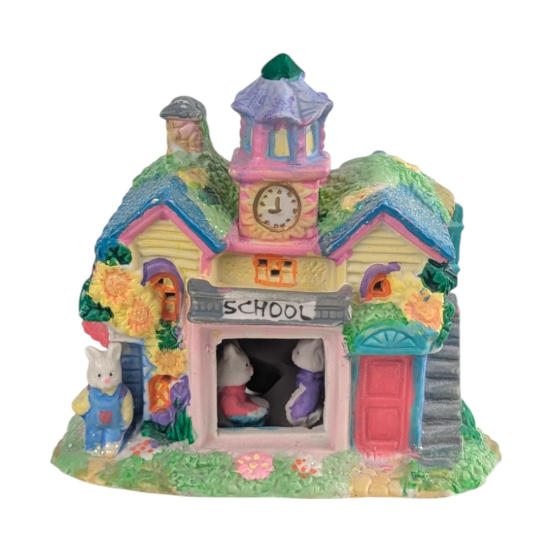 Vintage Ceramic Easter Village Building: Hoppy Hollow Decor, Your Choice