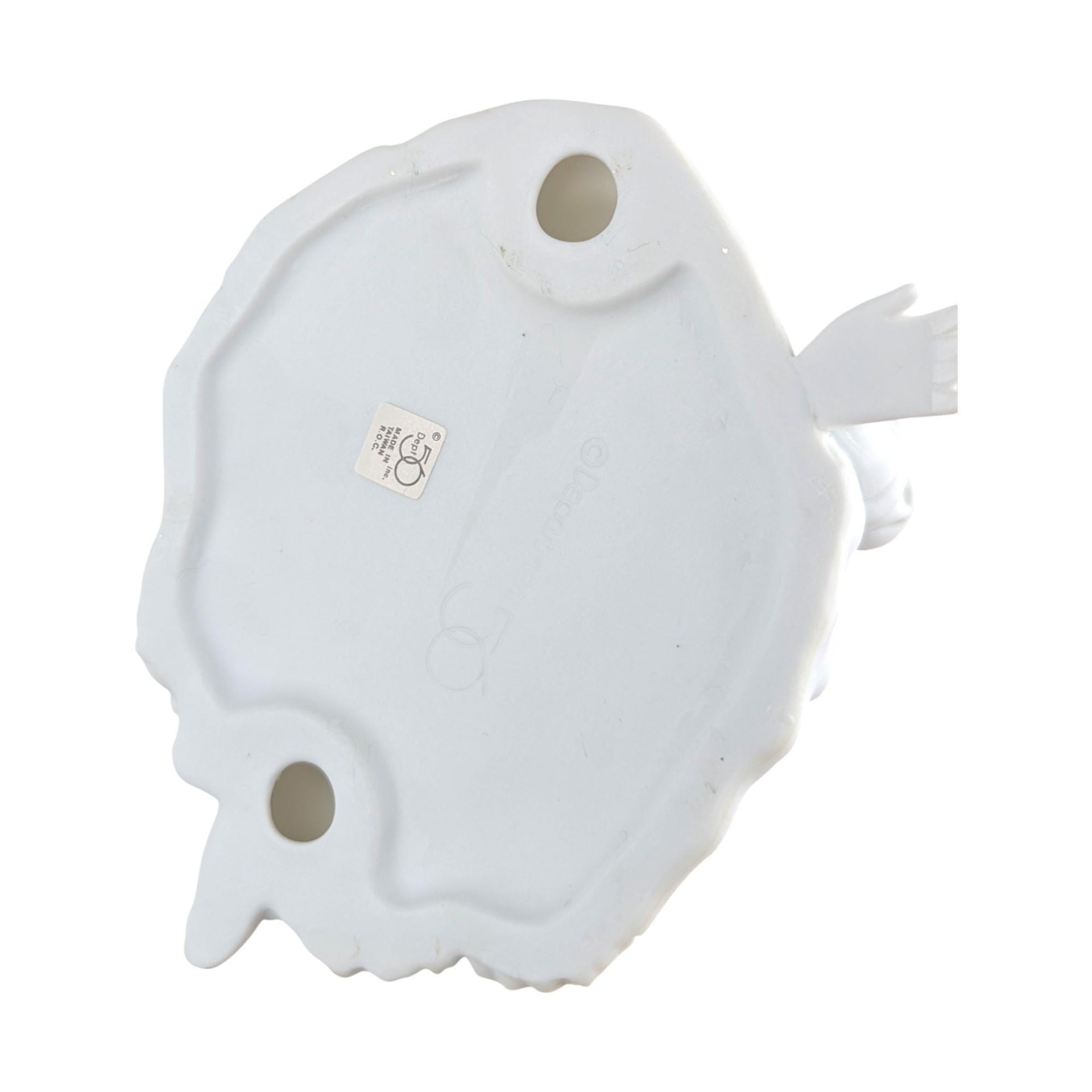 Vintage Dept 56 A Christmas Dollhouse: Winter Silhouette, 8-Piece Porcelain Figurine Set