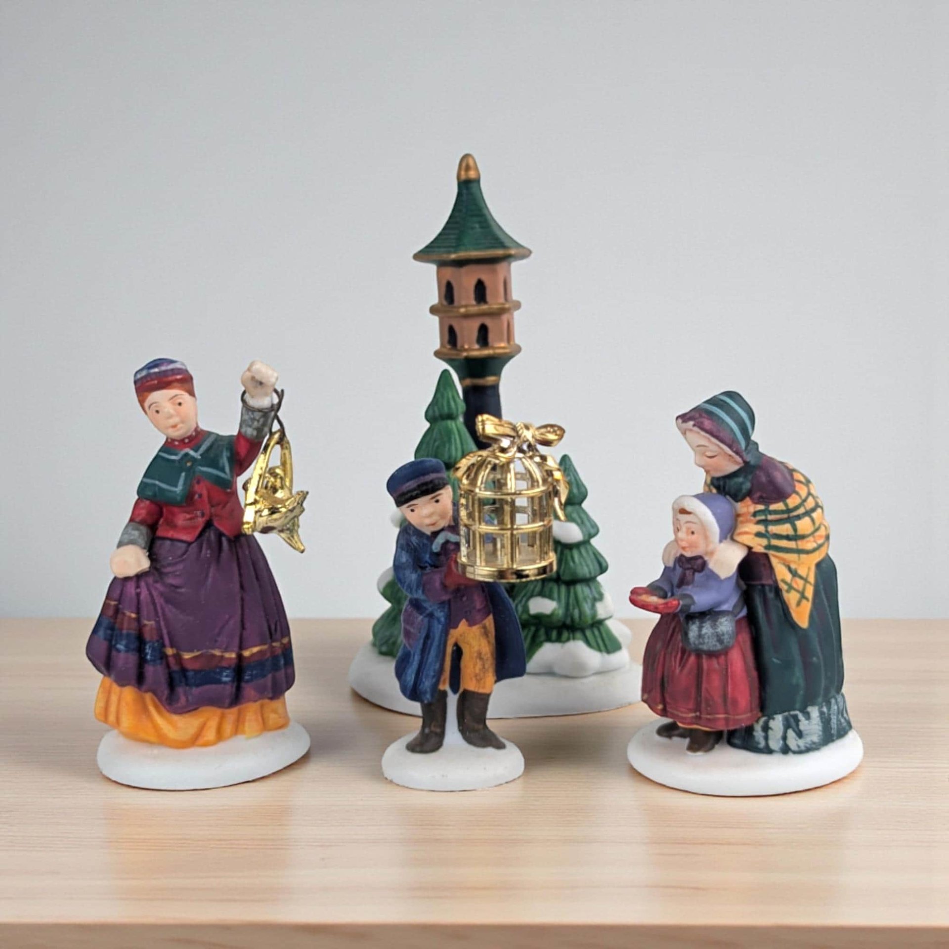 Vintage Dept 56 12 Days of Christmas Figurine, Your Choice: Heritage Village Collection Set