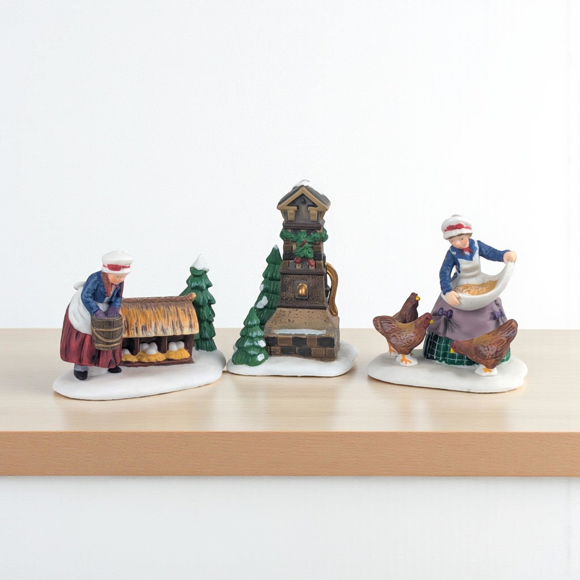 Vintage Dept 56 12 Days of Christmas Figurine, Your Choice: Heritage Village Collection Set