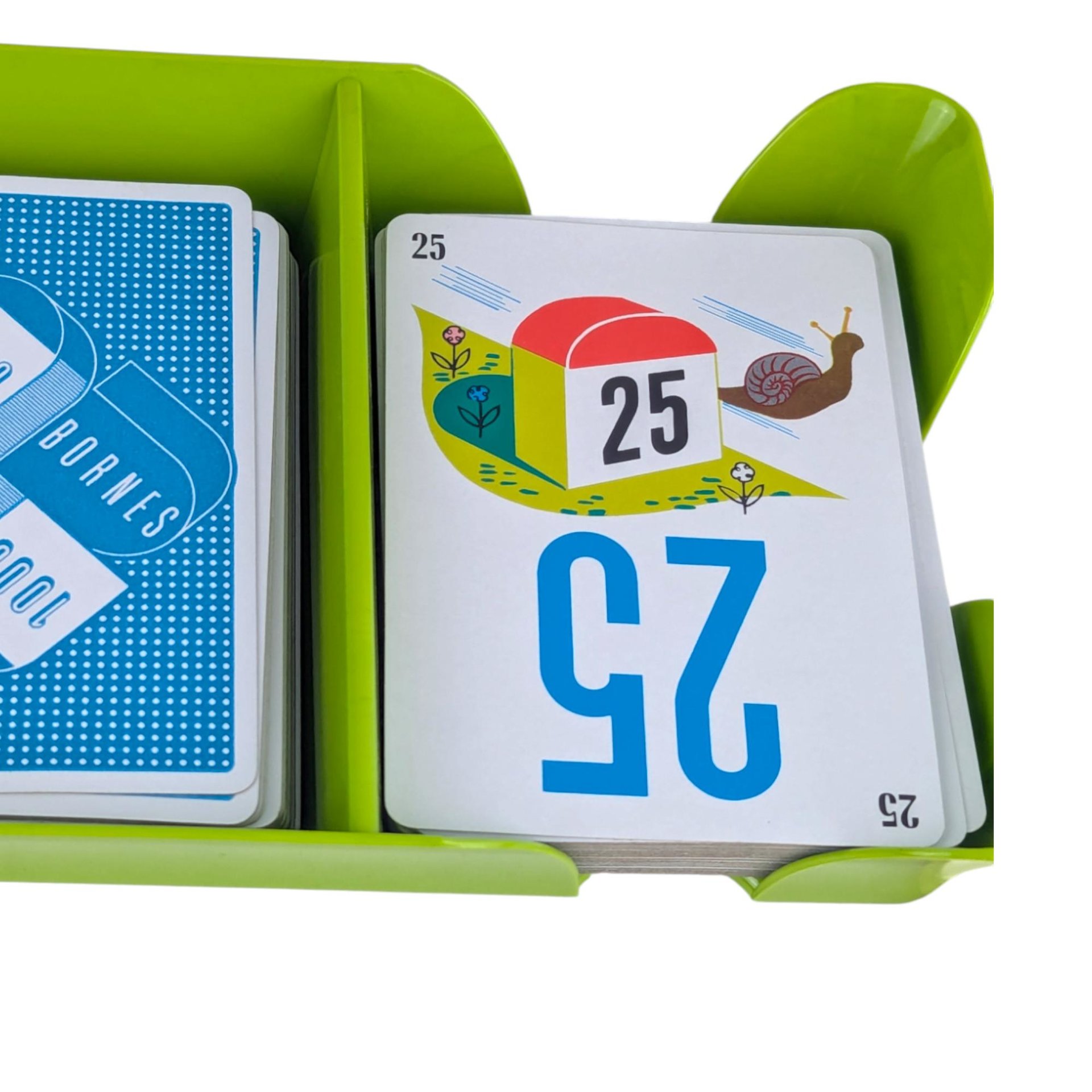 Vintage 1960s Mille Bornes Card Game: Parker Brothers French Auto Race Game