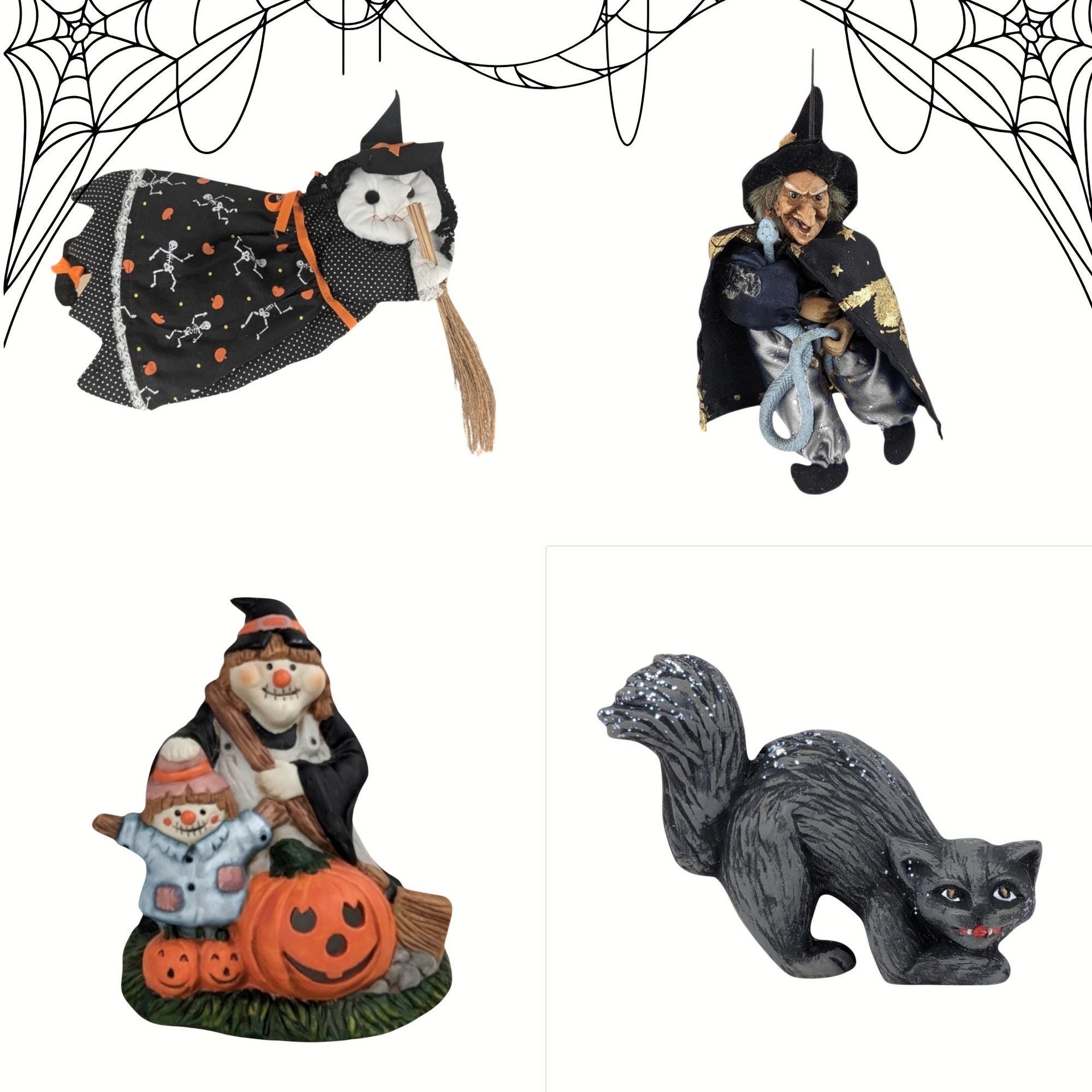 Vintage Halloween Decor: Your Choice of Figures
