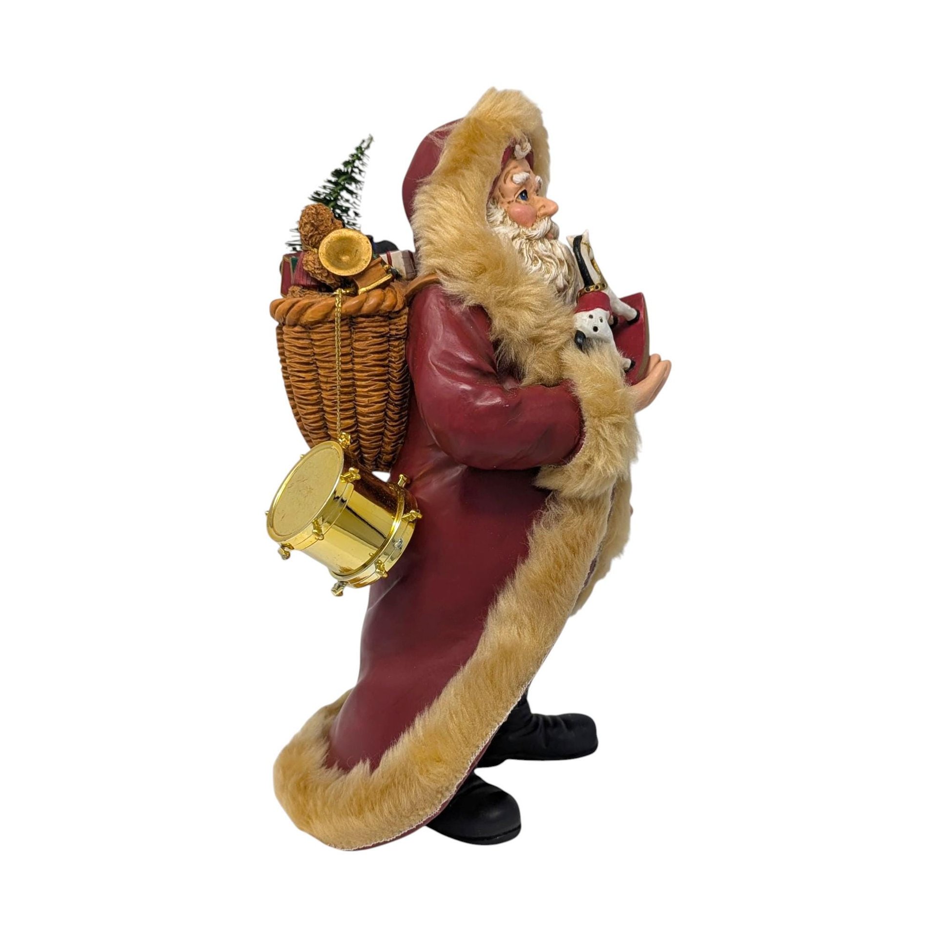 Vintage 1990s 21st Century Claus: Midwest of Cannon Falls Santa Figure