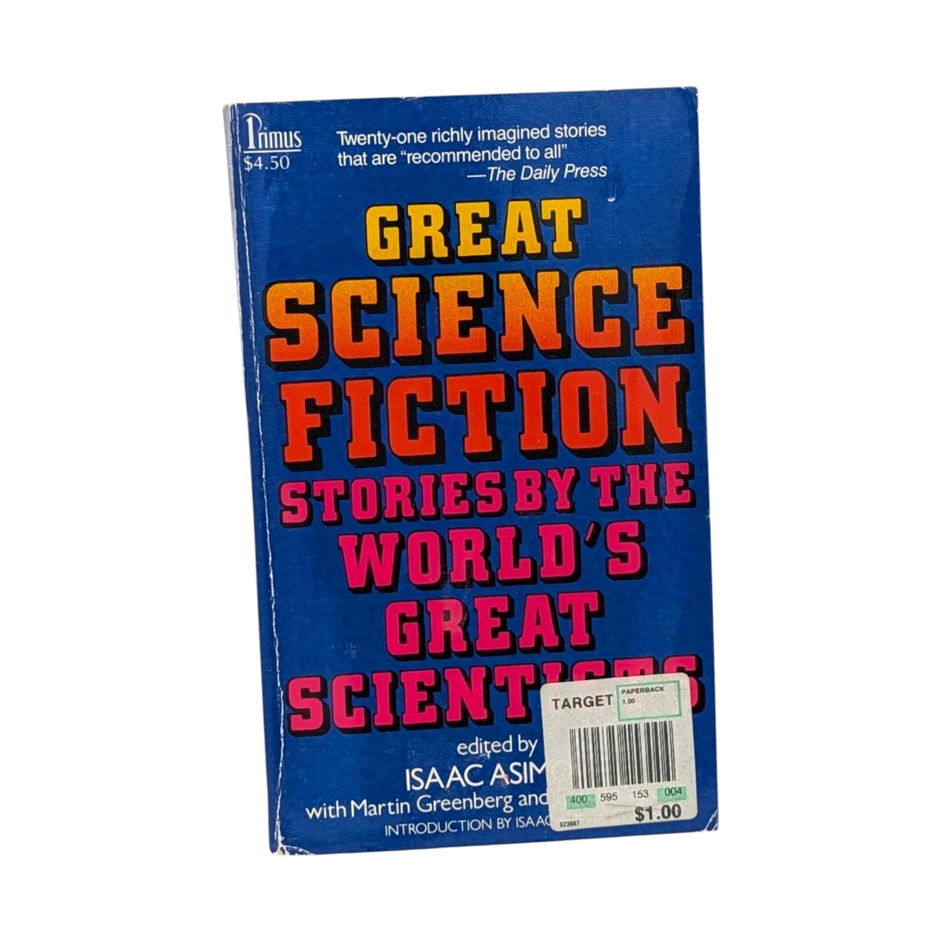 Vintage Sci-Fi Paperback Book: Your Choice of Classic Title