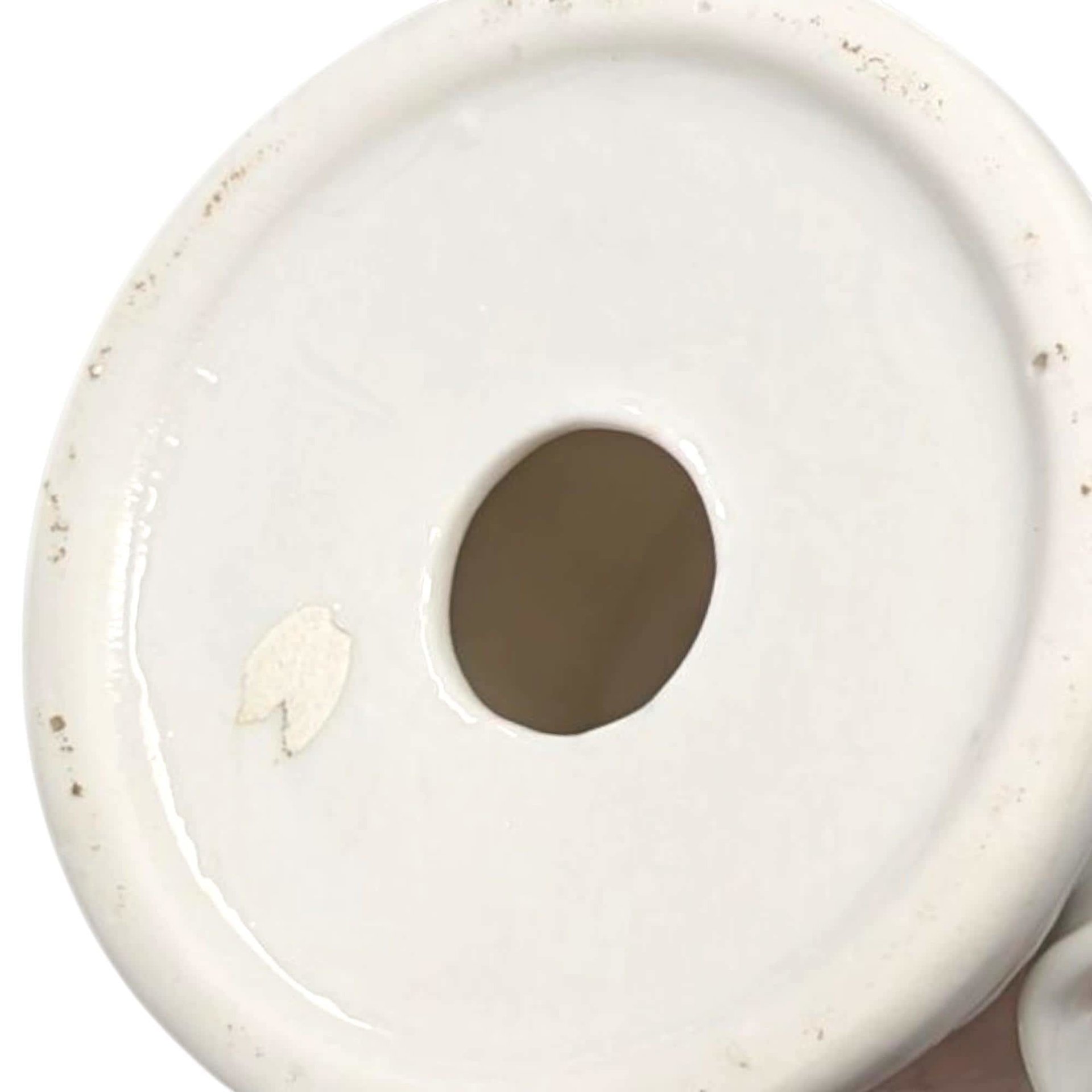 Vintage White Porcelain Guanyin Statue: Chinese Goddess of Mercy Figure