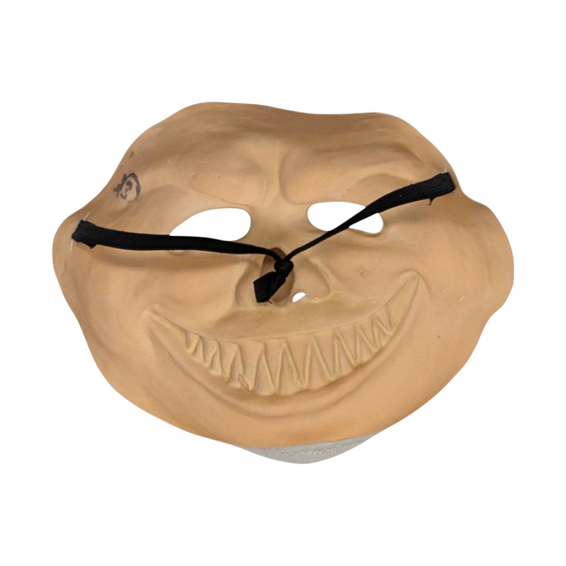 Vintage Scary Clown Mask: Made in Mexico Rubber Halloween Prop