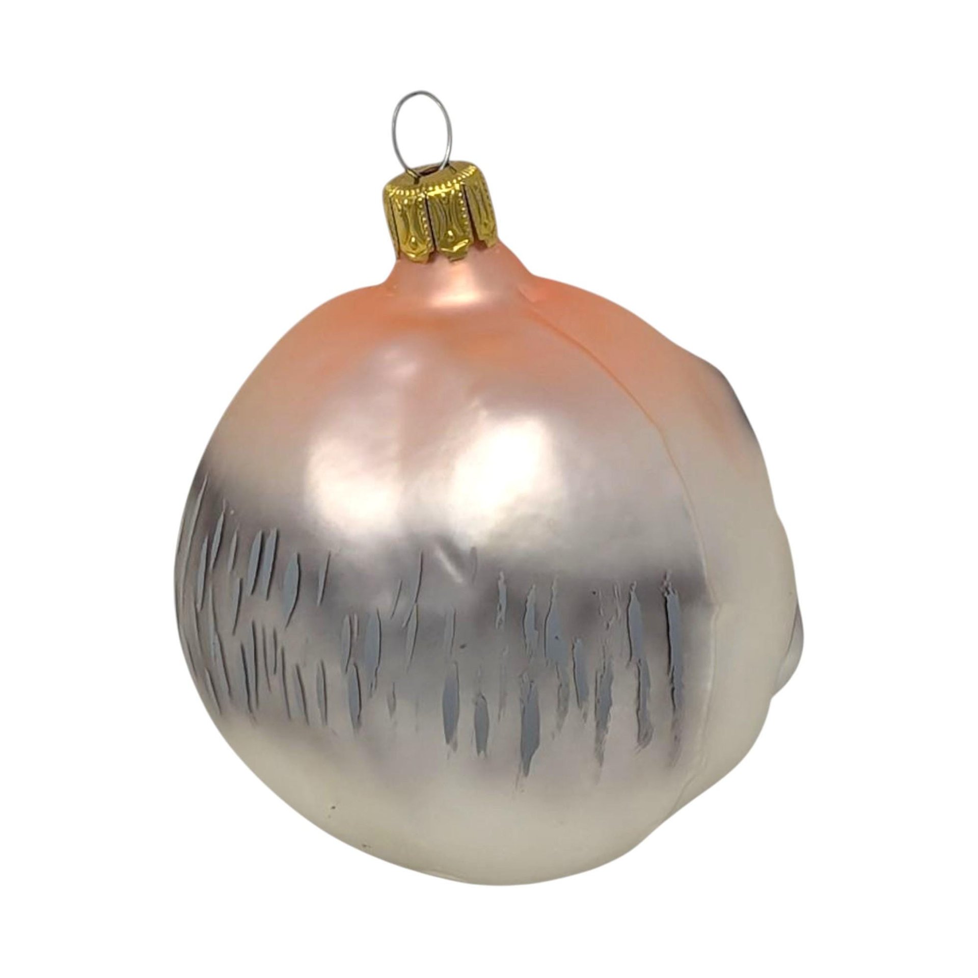 Vintage Upside Down Man Ornament: German Style Blown Glass Figurine