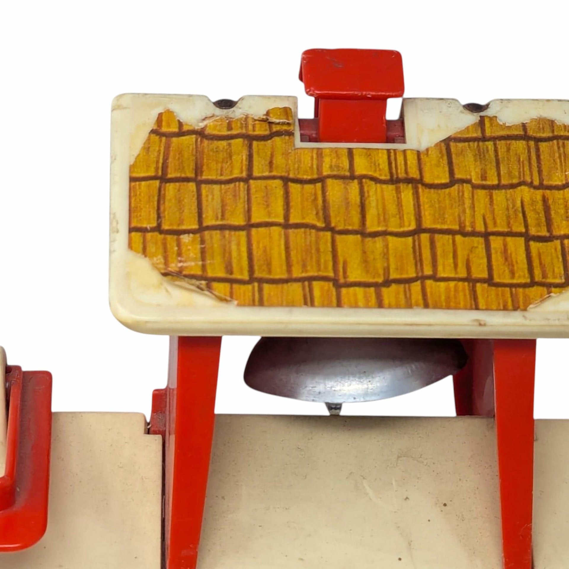 Vintage 1971 Fisher-Price Schoolhouse: Little People Toy Playset #923