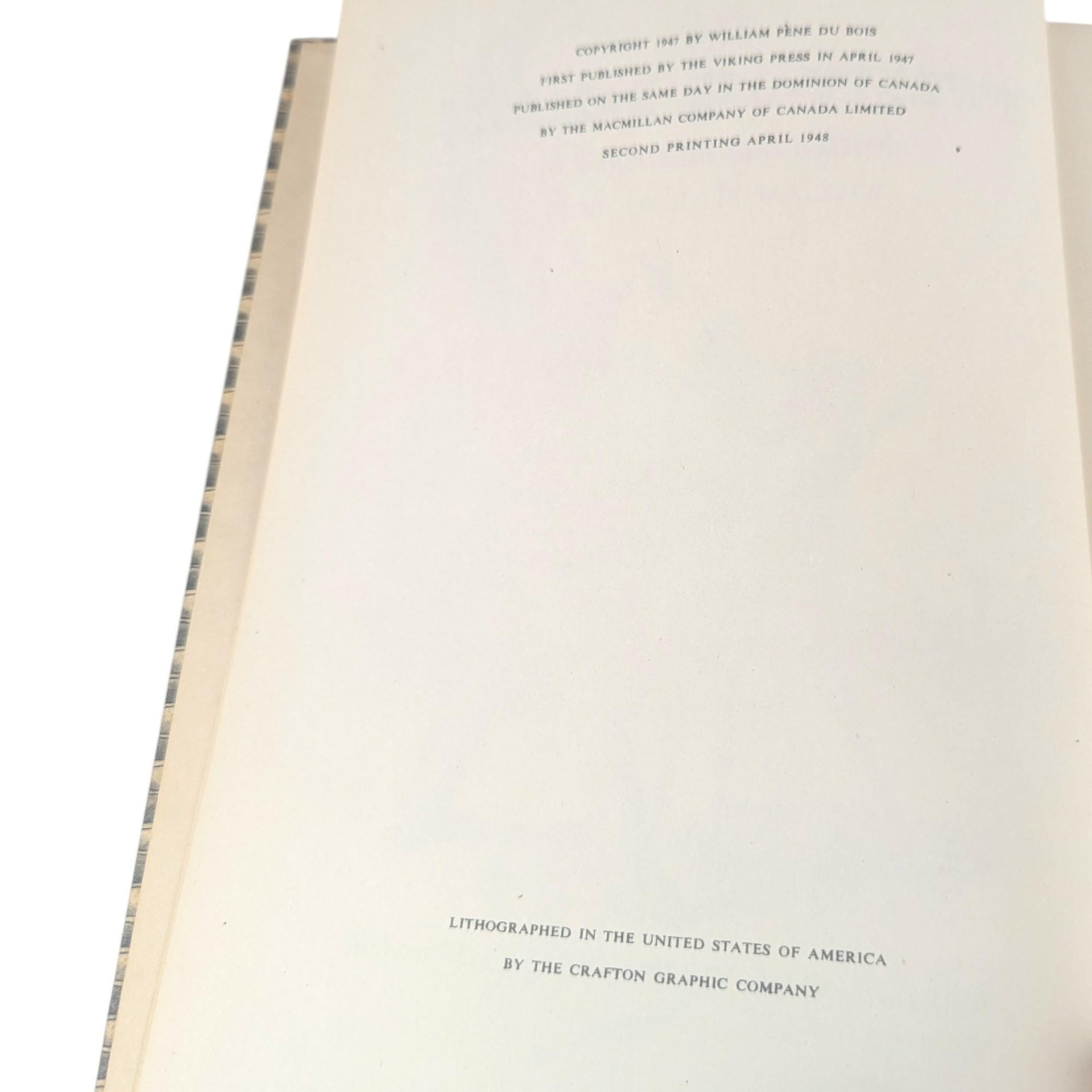 Vintage 1948 The Twenty-One Balloons: William Pène du Bois Newbery Winner