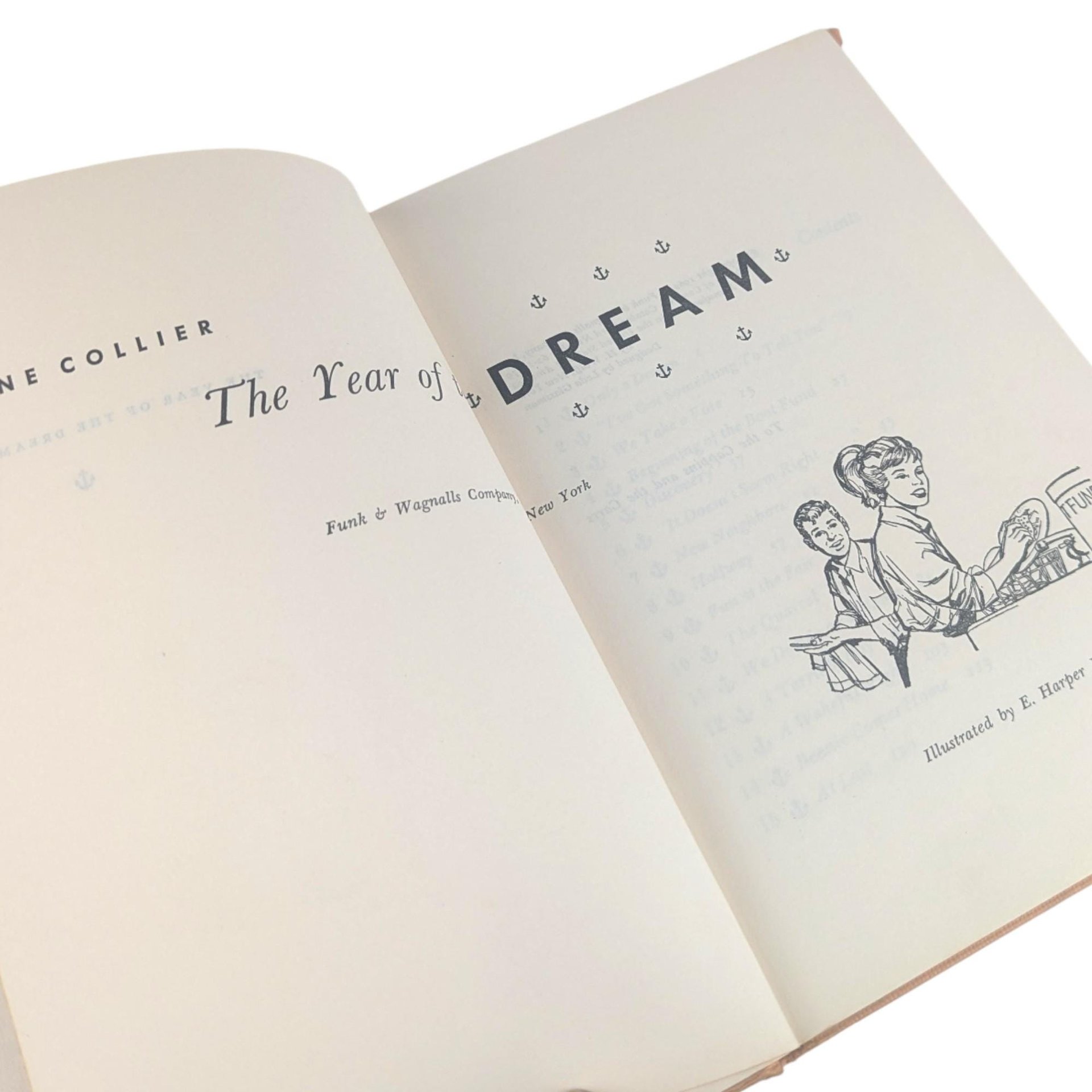 Vintage 1962 The Year of the Dream: Jane Collier Childrens Chapter Book