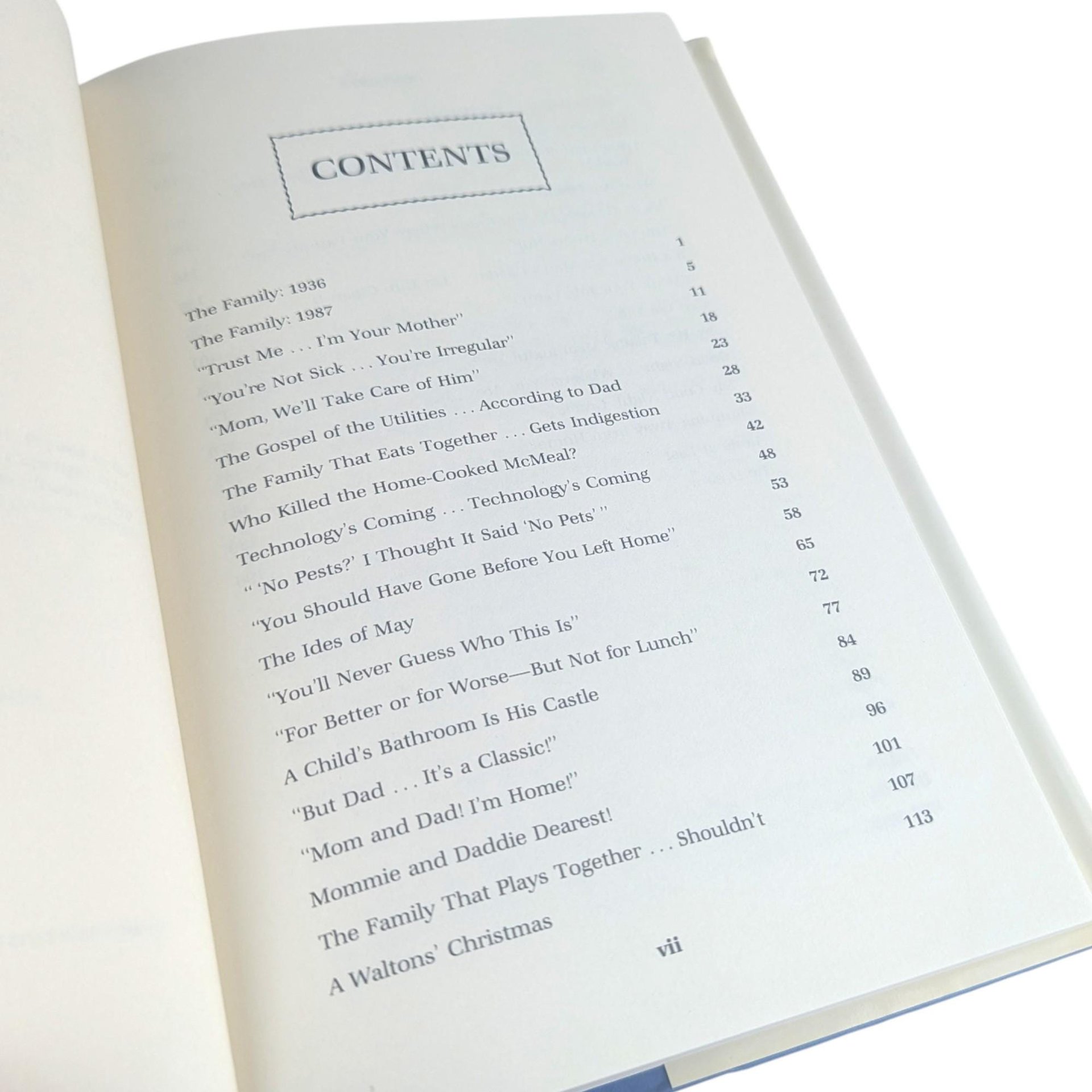 Vintage 1987 Family The Ties That Bind: Erma Bombeck Humor Book