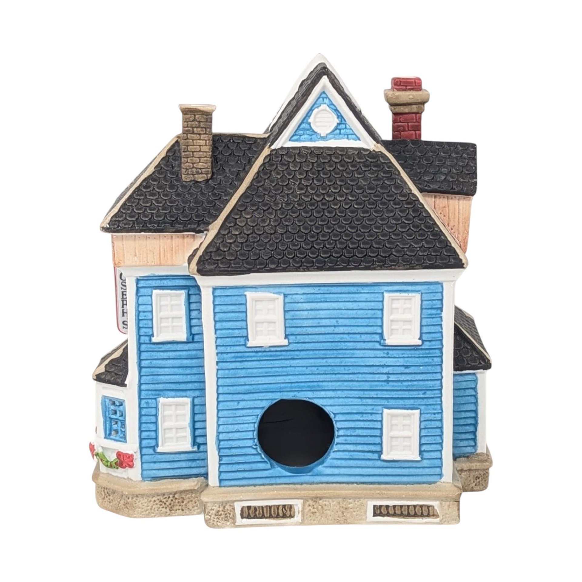 Vintage 1994 Lemax Joseph's Restaurant: Dickensvale Lighted Christmas Village House