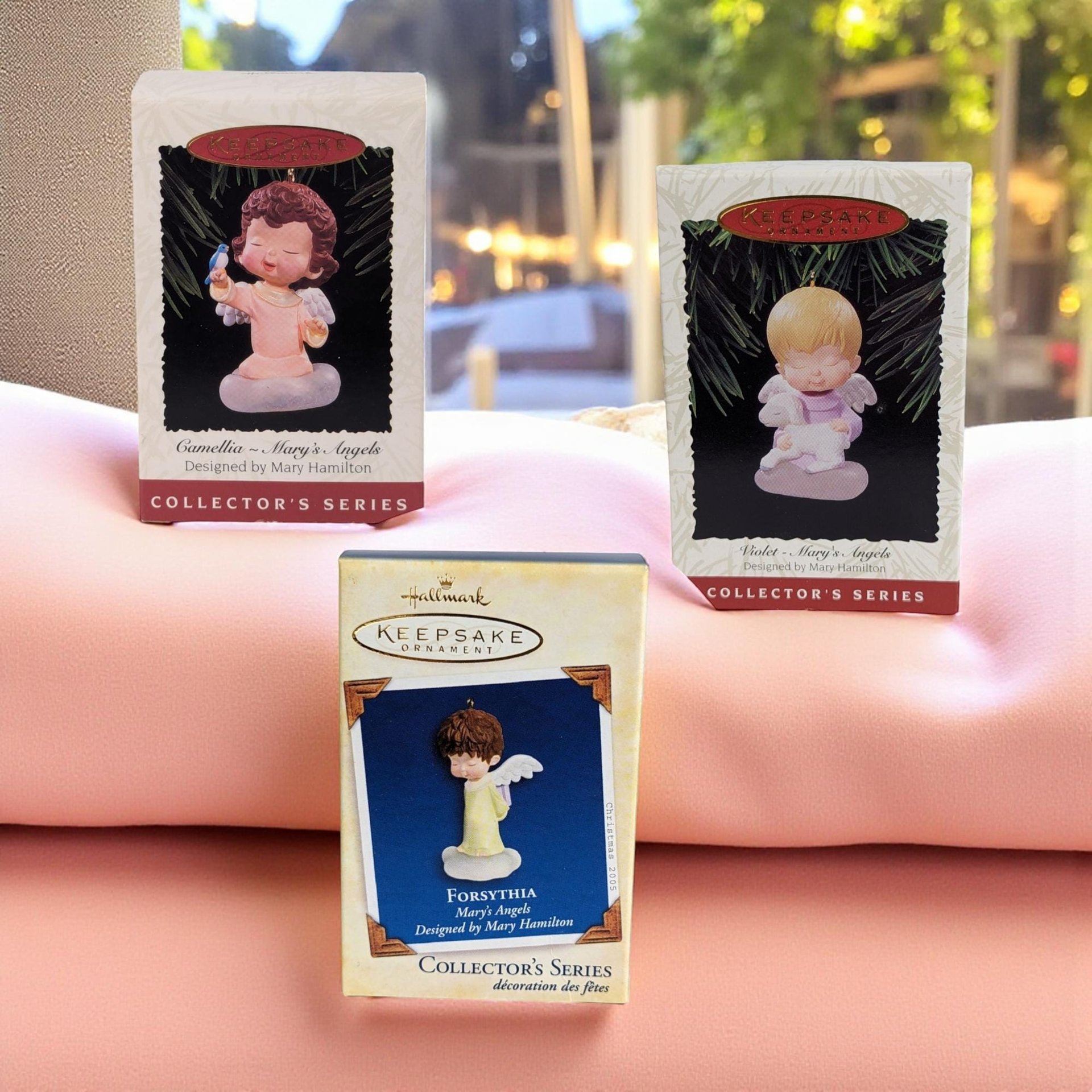 Vintage Mary's Angels Ornament Your Choice: Hallmark Keepsake Mary Hamilton Angel