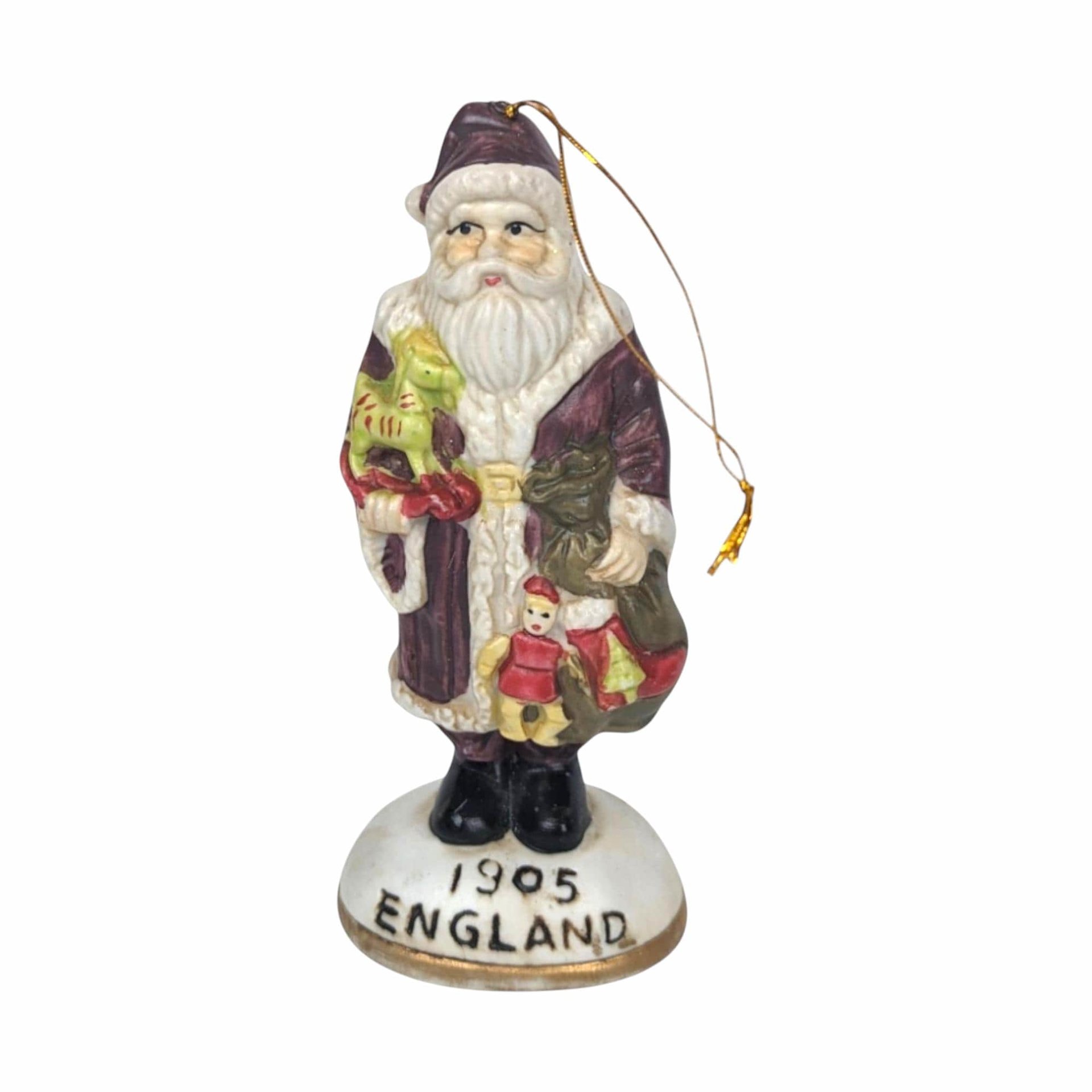 Vintage Santa Claus Ornament Your Choice: Enesco Silvestri St Nicholas Figure