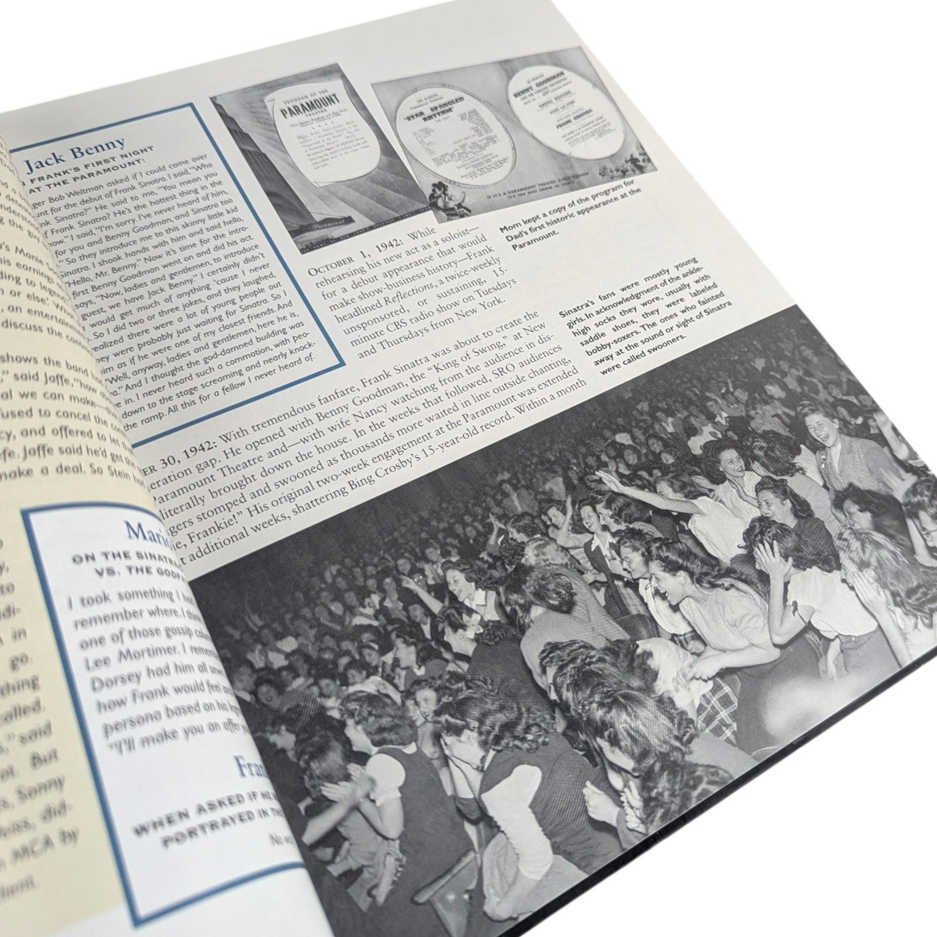 Vintage 1998 Frank Sinatra An American Legend Book: By Nancy Sinatra, Music Biography