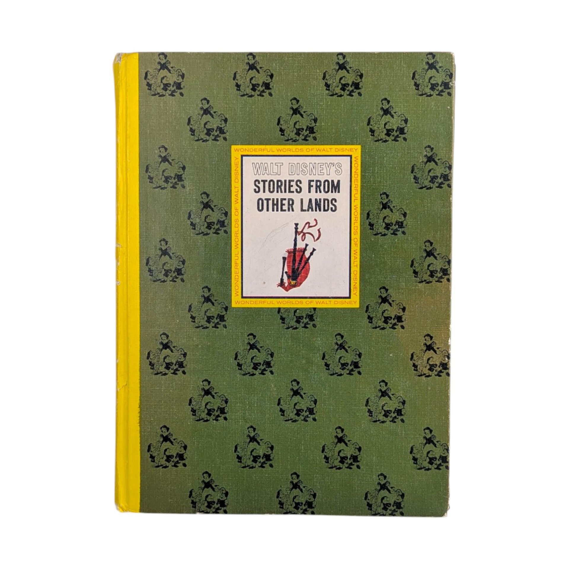Vintage 1965 Walt Disney's Stories From Other Lands: Wonderful Worlds of Disney Book