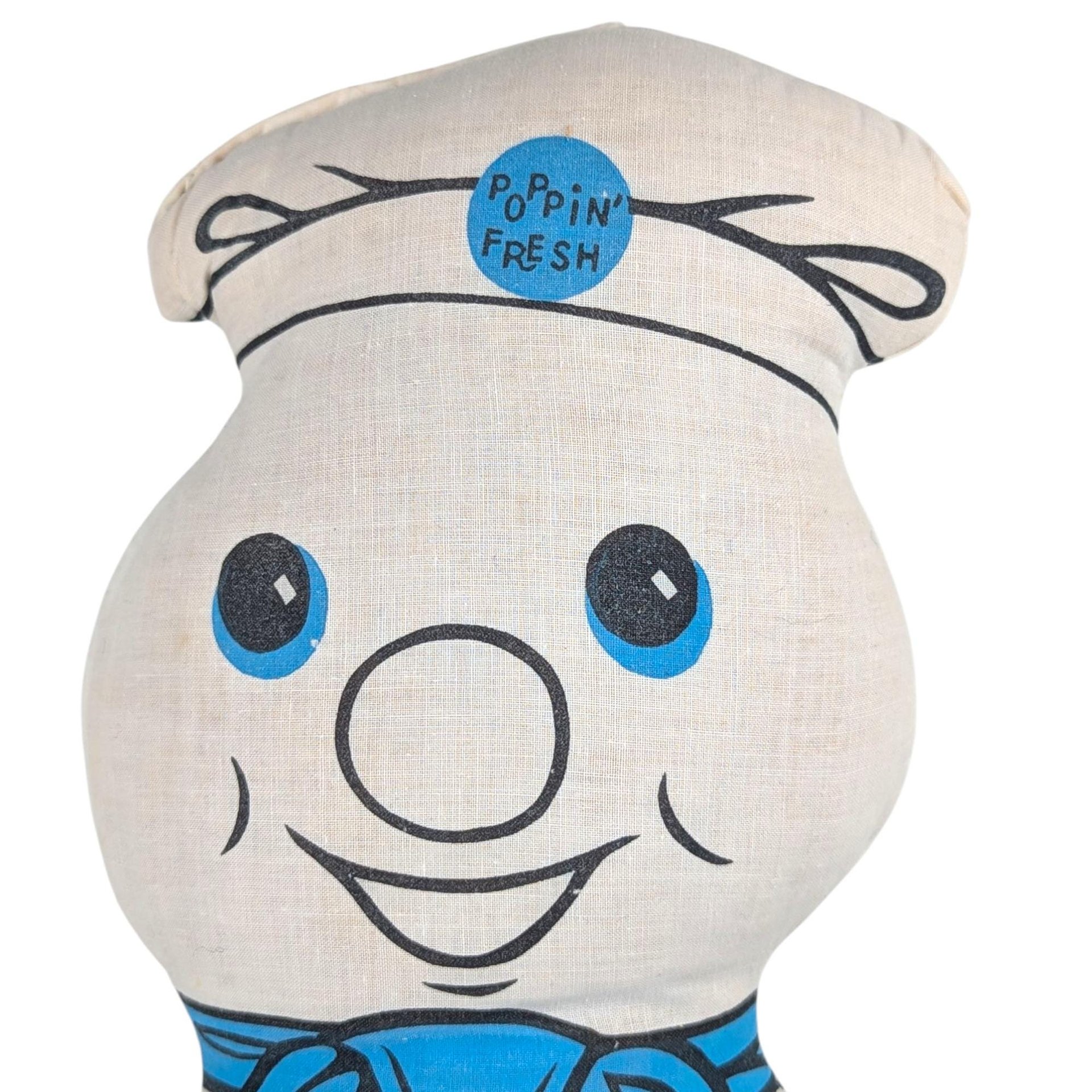 Vintage 1972 Pillsbury Doughboy Plush: Poppin' Fresh Mail-In Premium Toy