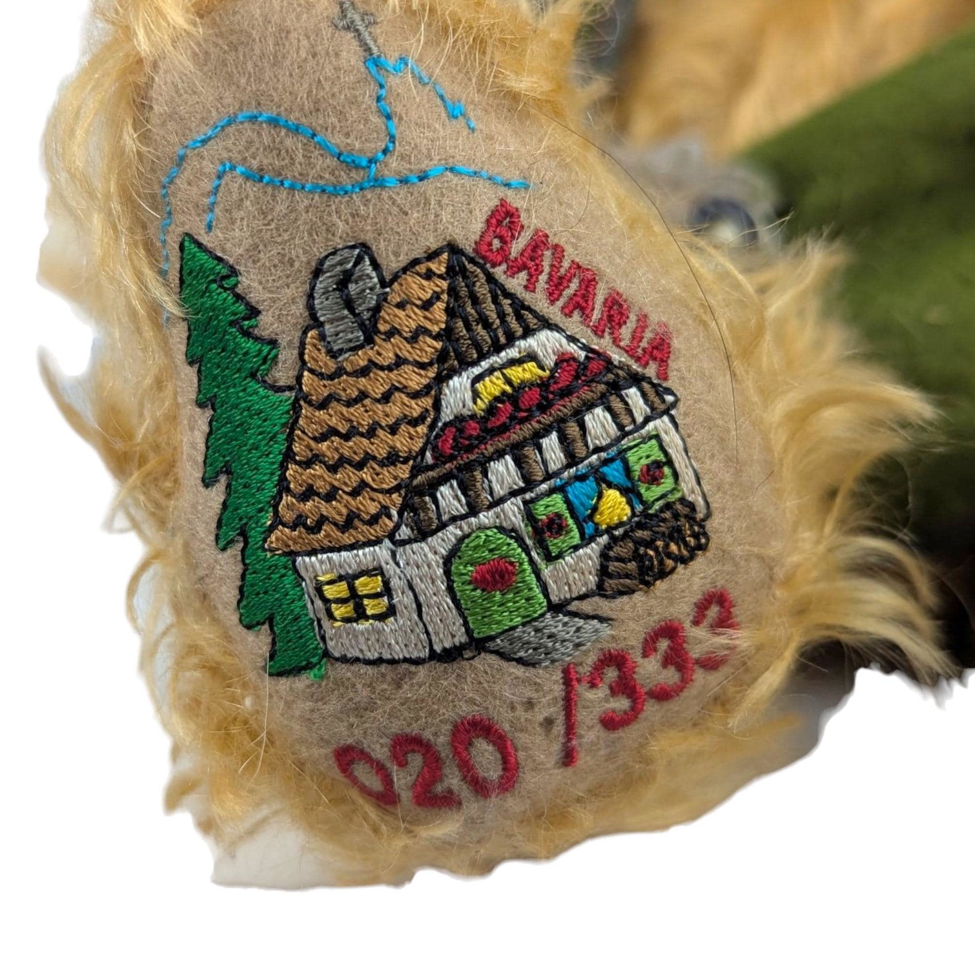 Vintage Hermann Mohair Bear: Limited Edition Bavarian Teddy Bear #20/333